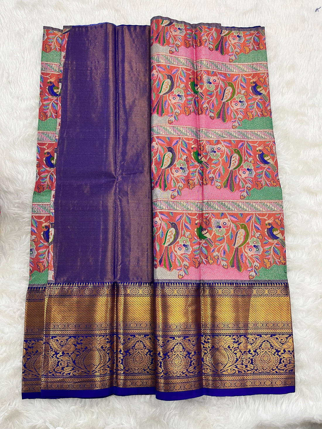 (2–5  Year) Lehenga – Unstitched (Blouse + Material)