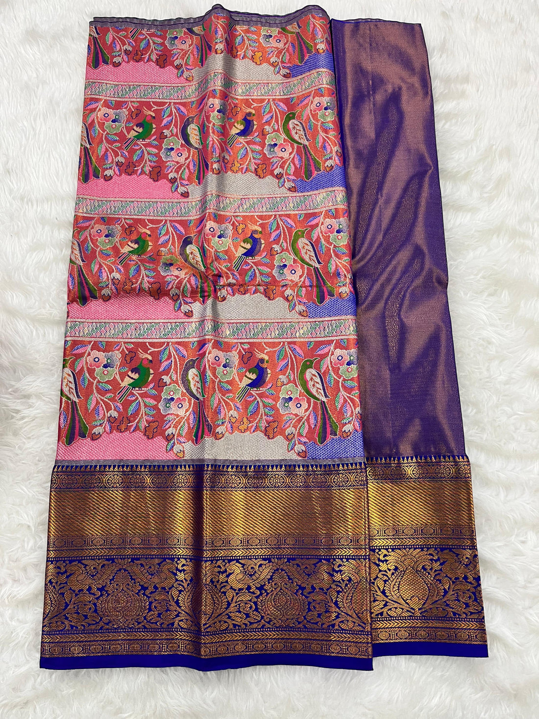 (2–5  Year) Lehenga – Unstitched (Blouse + Material)