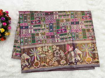 (2–5  Year) Lehenga – Unstitched (Blouse + Material)