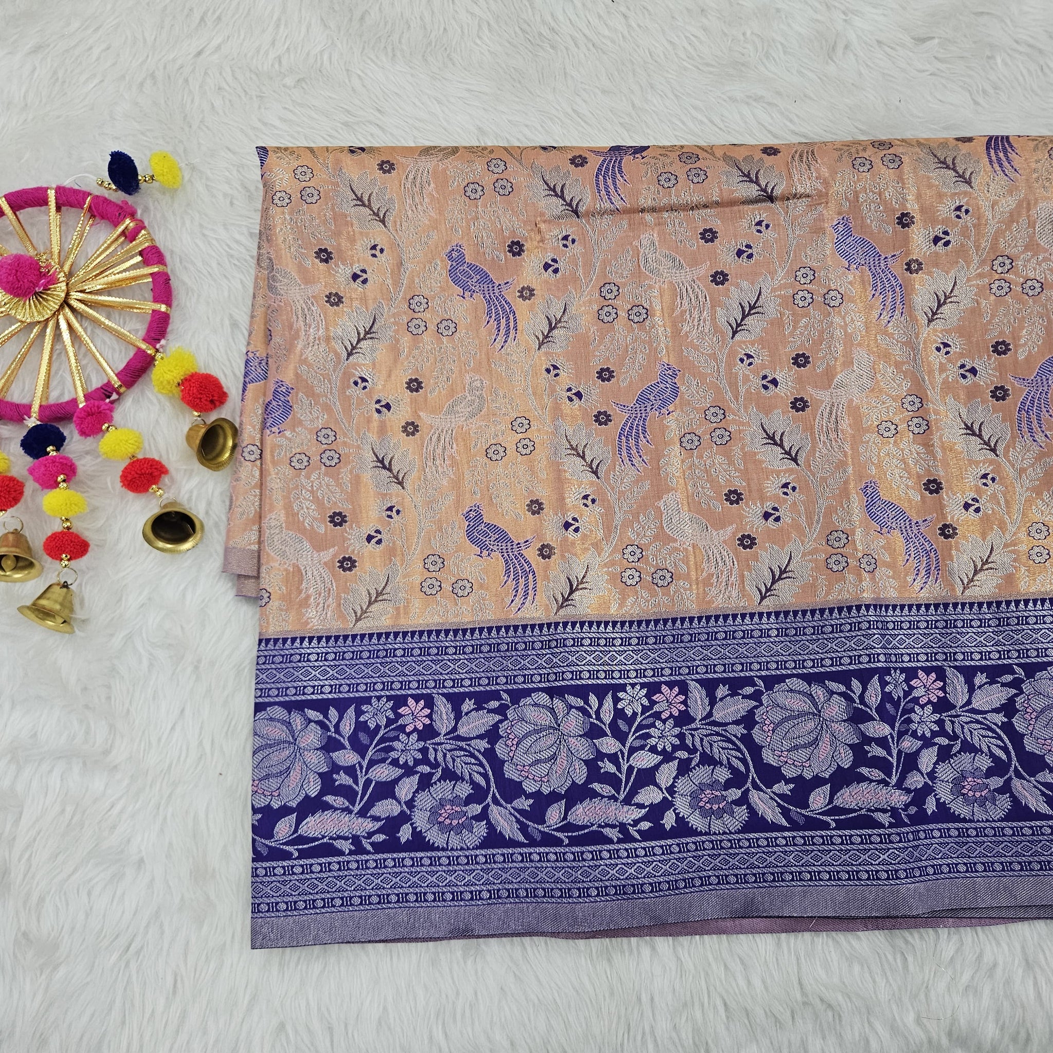 (2–5  Year) Lehenga – Unstitched (Blouse + Material)