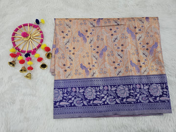 (2–5  Year) Lehenga – Unstitched (Blouse + Material)