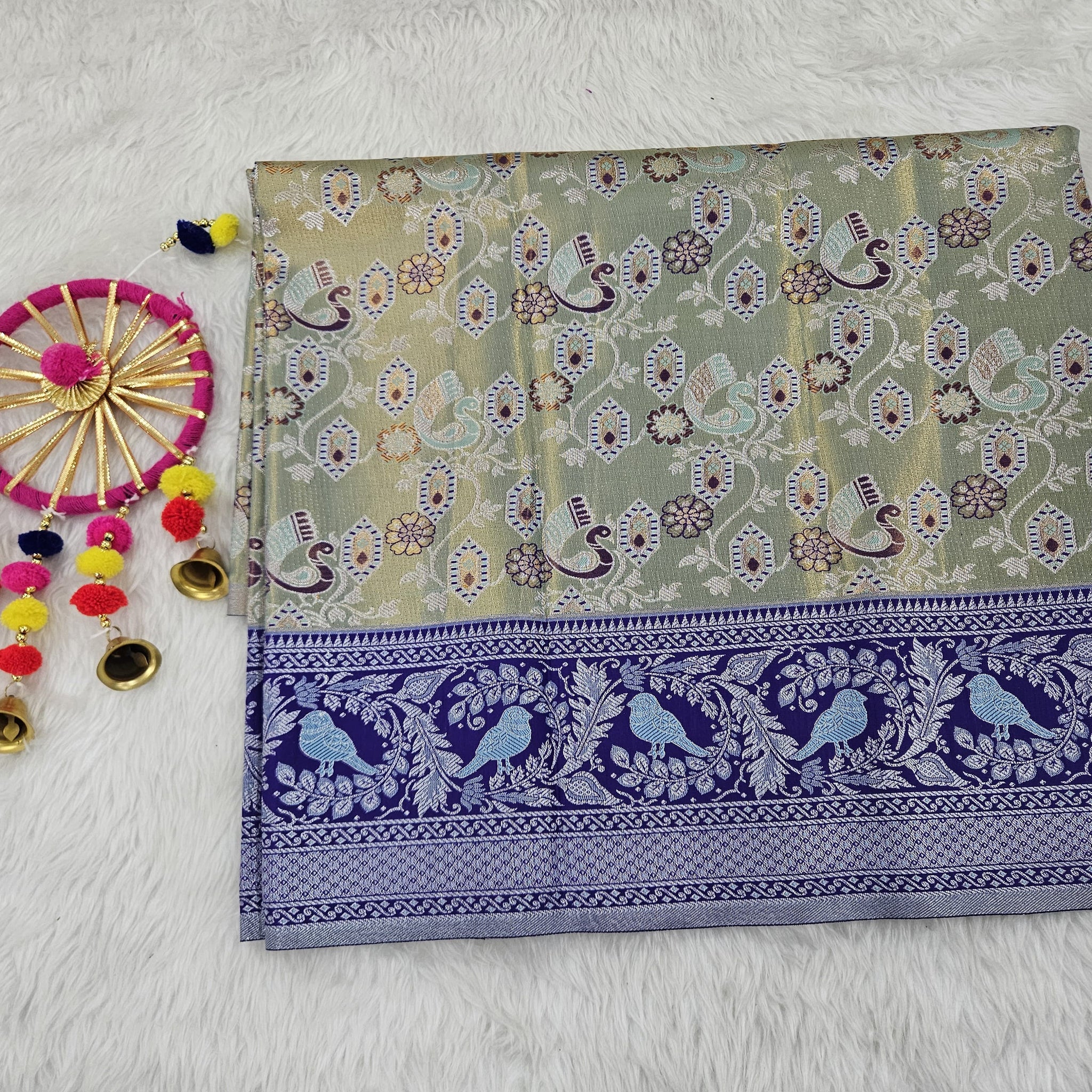 (2–5  Year) Lehenga – Unstitched (Blouse + Material)