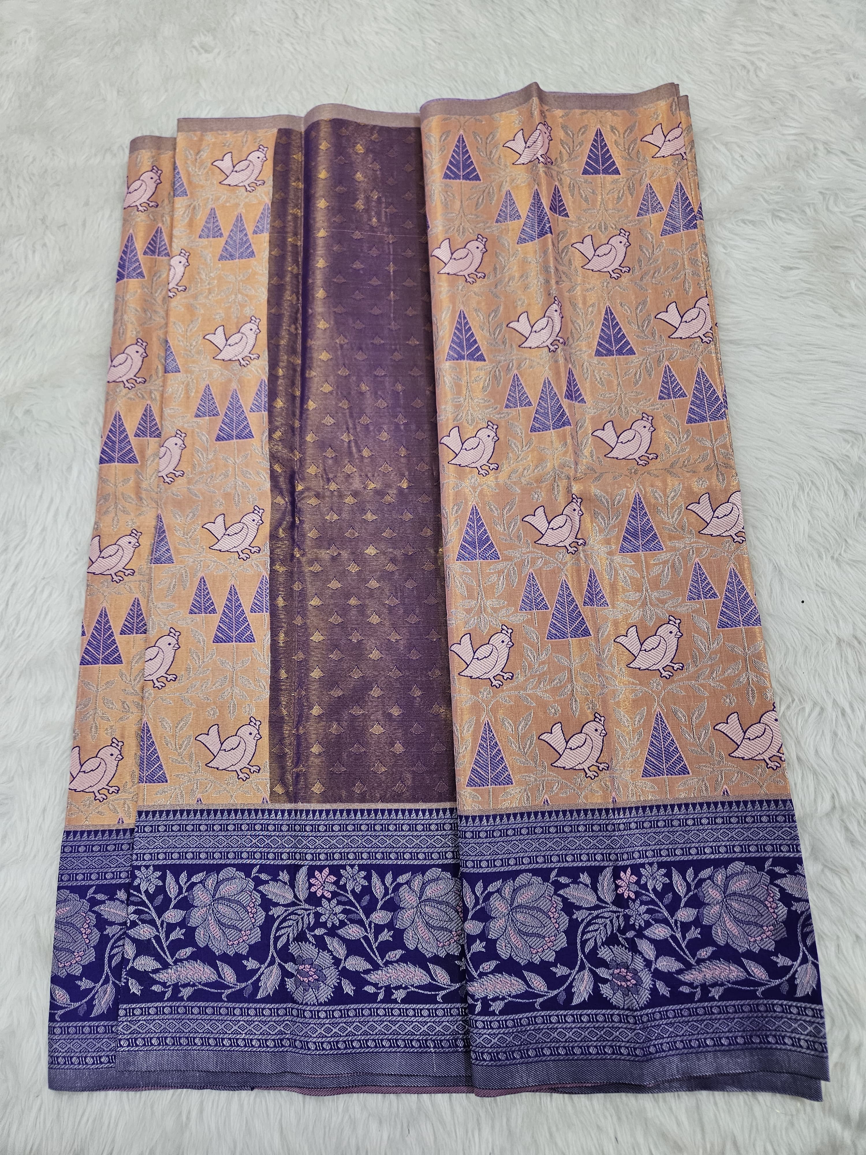 (2–5  Year) Lehenga – Unstitched (Blouse + Material)