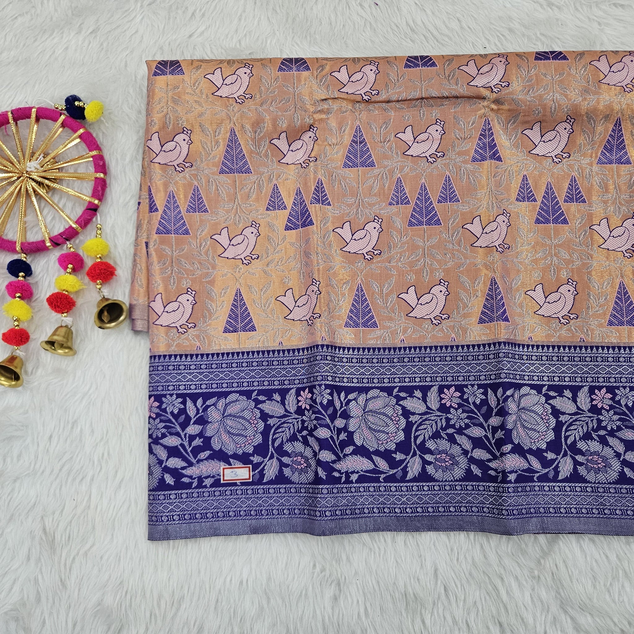 (2–5  Year) Lehenga – Unstitched (Blouse + Material)