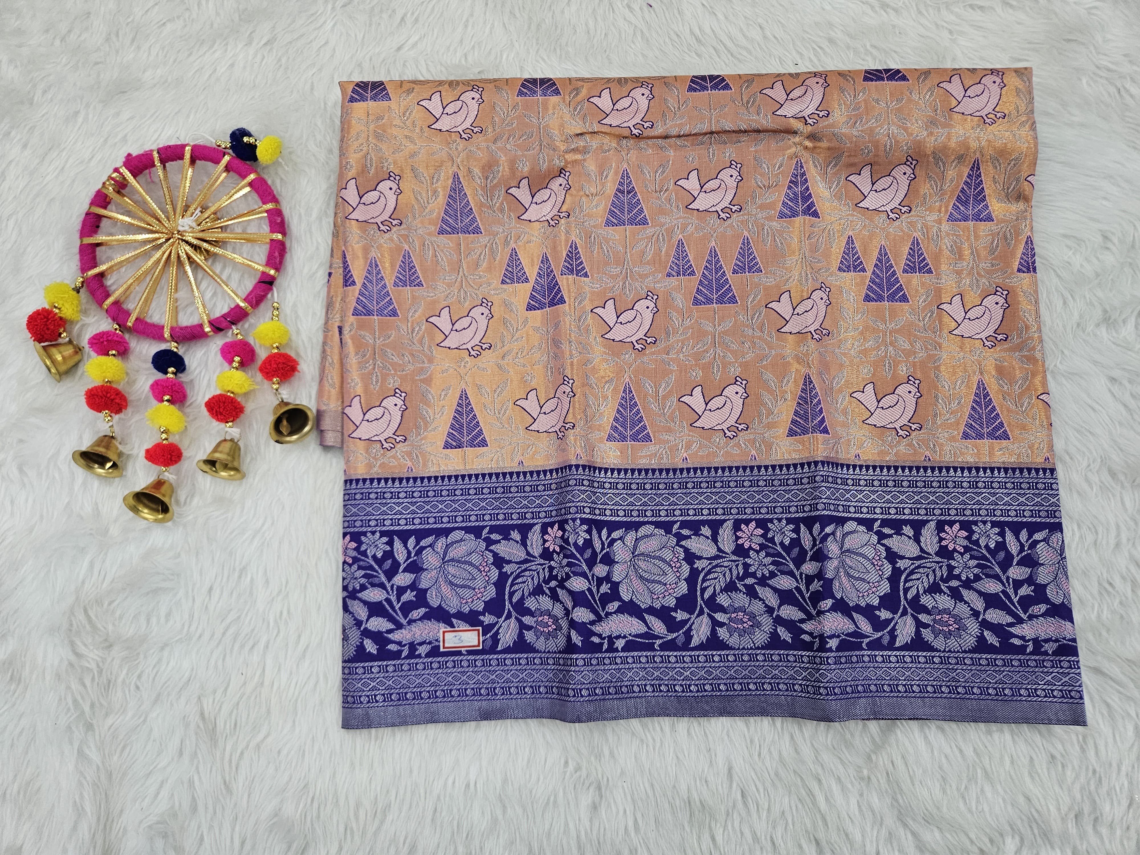 (2–5  Year) Lehenga – Unstitched (Blouse + Material)