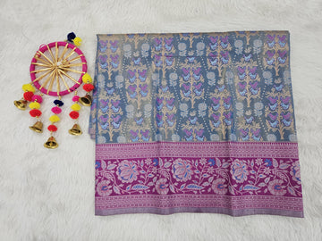 (2–5  Year) Lehenga – Unstitched (Blouse + Material)