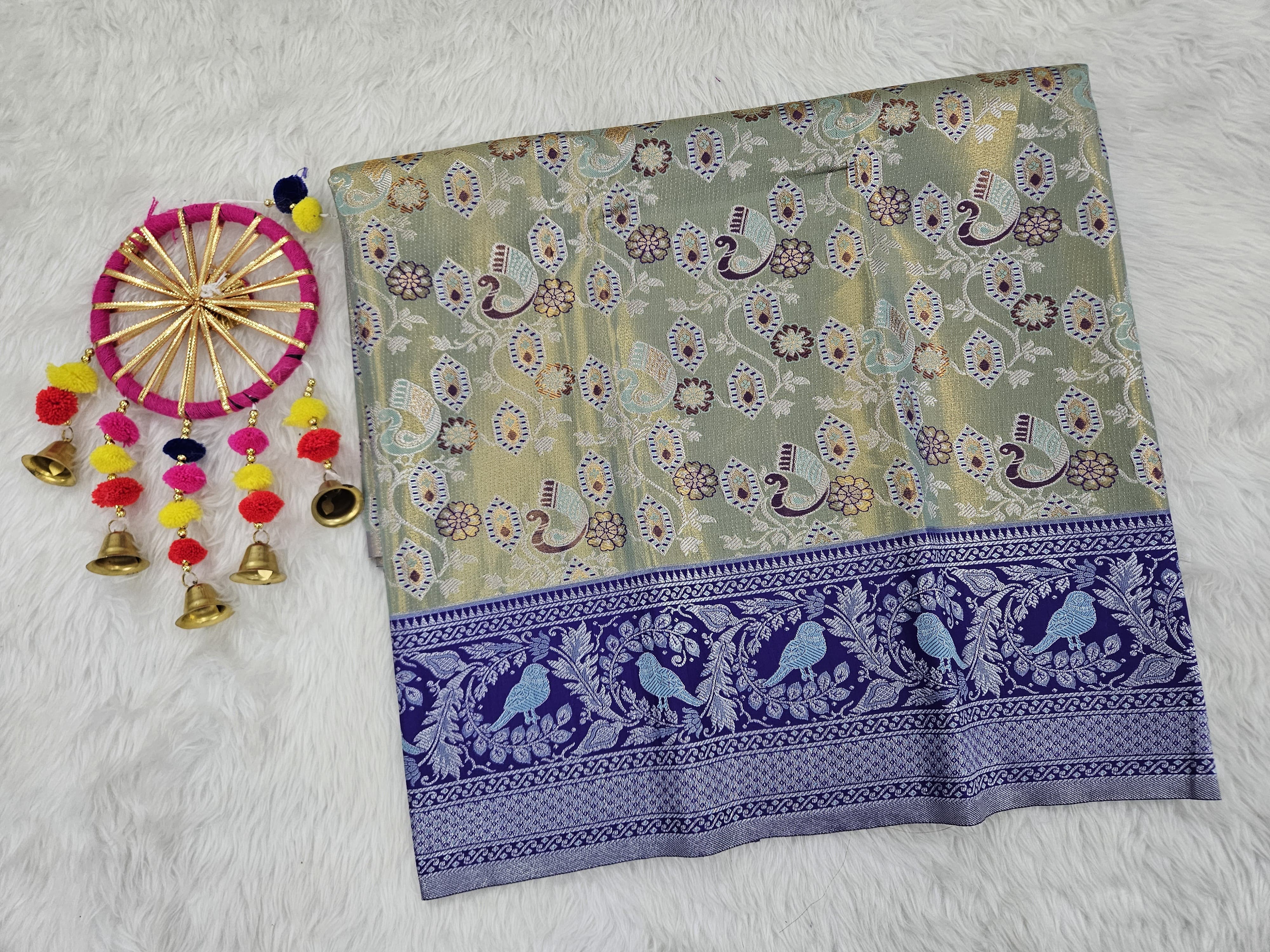 (2–5  Year) Lehenga – Unstitched (Blouse + Material)