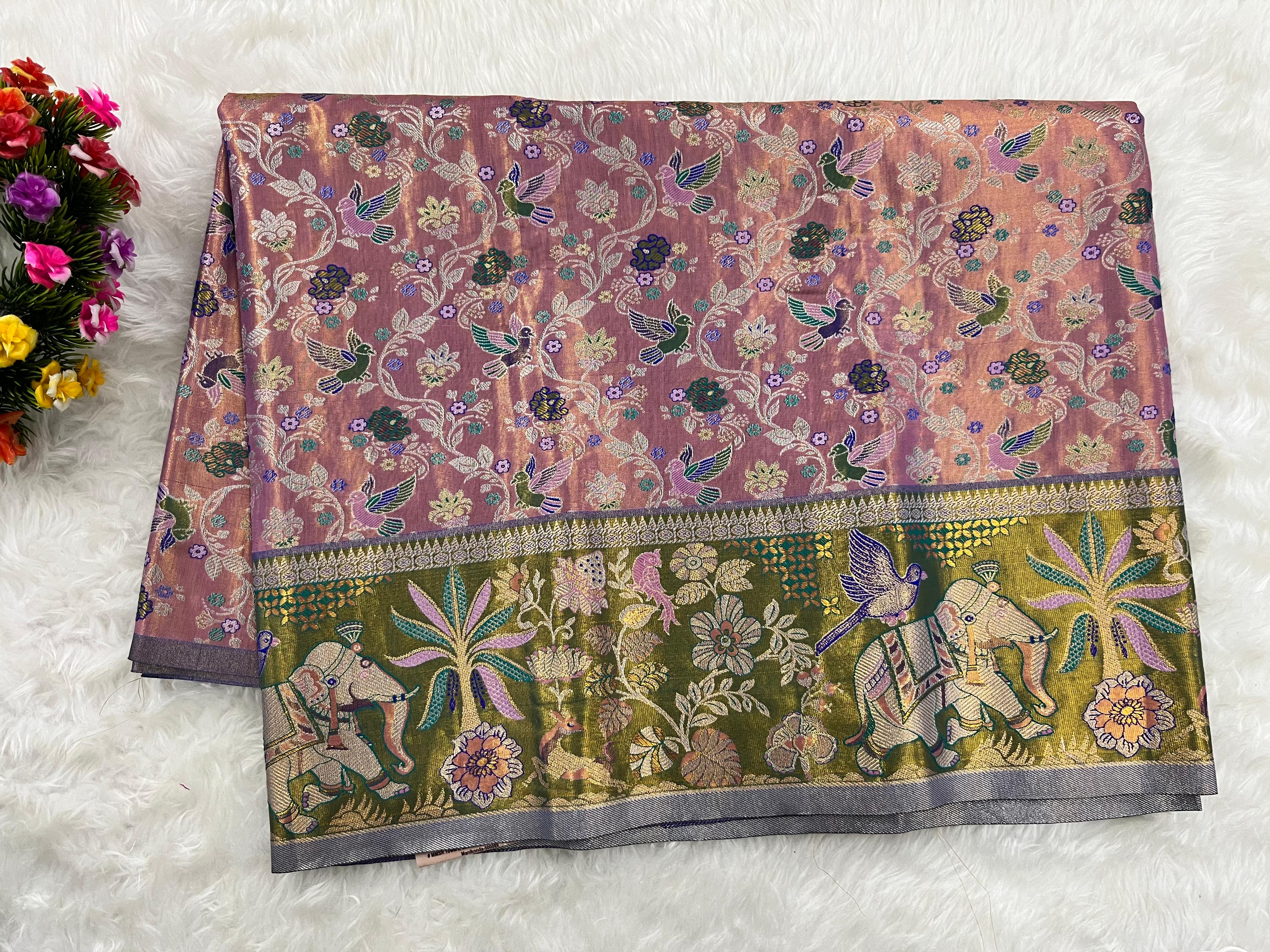 (2–5  Year) Lehenga – Unstitched (Blouse + Material)