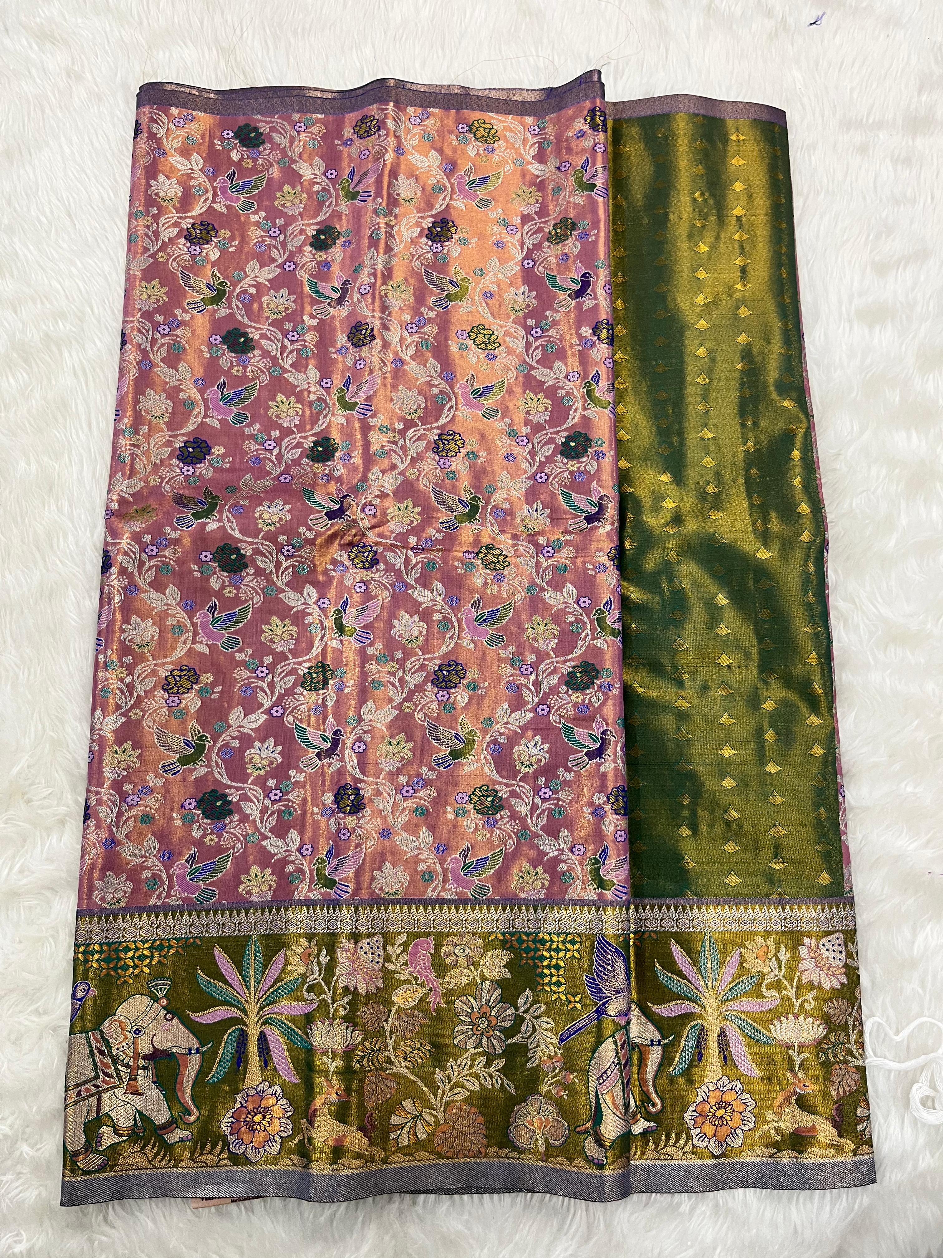 (2–5  Year) Lehenga – Unstitched (Blouse + Material)