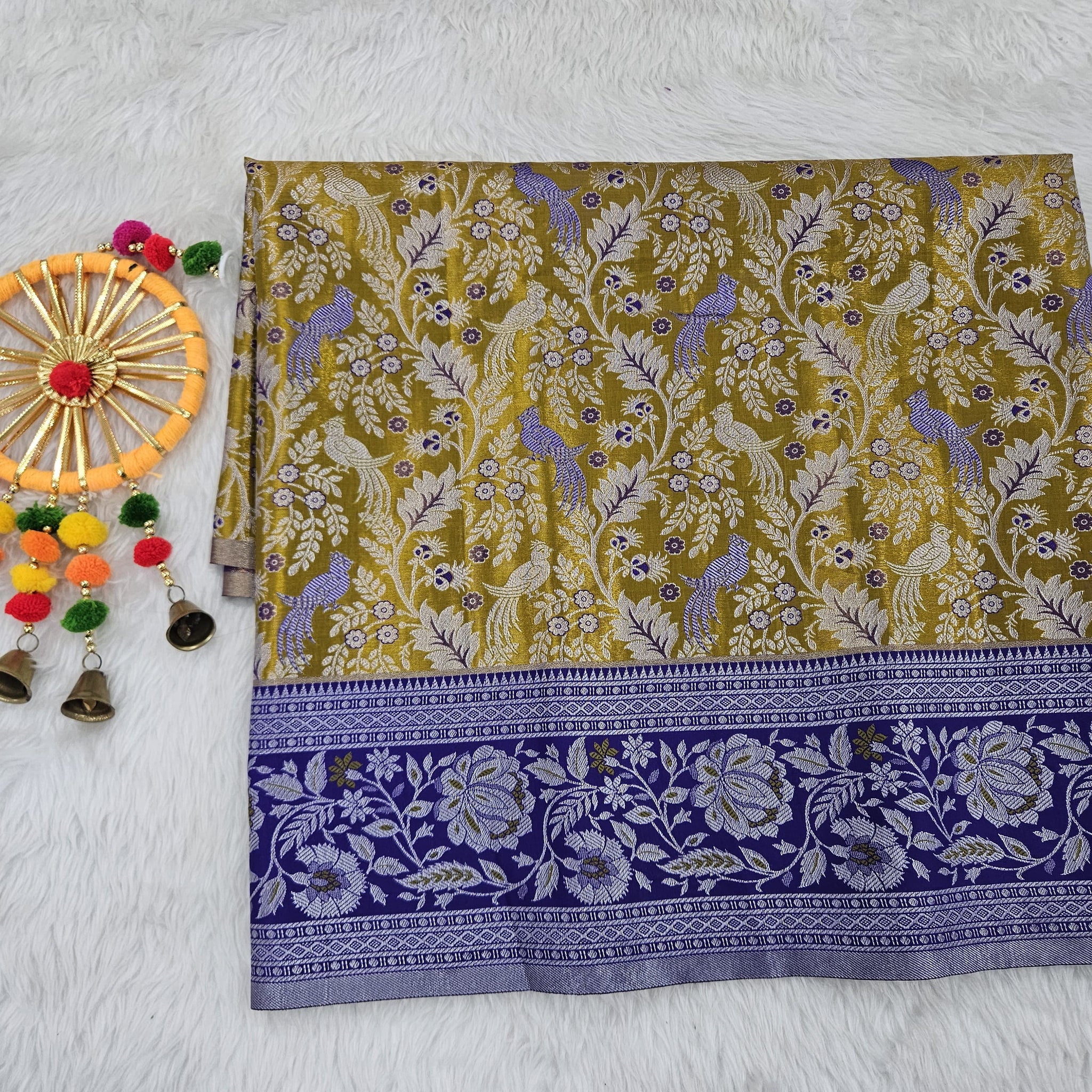 (2–5  Year) Lehenga – Unstitched (Blouse + Material)