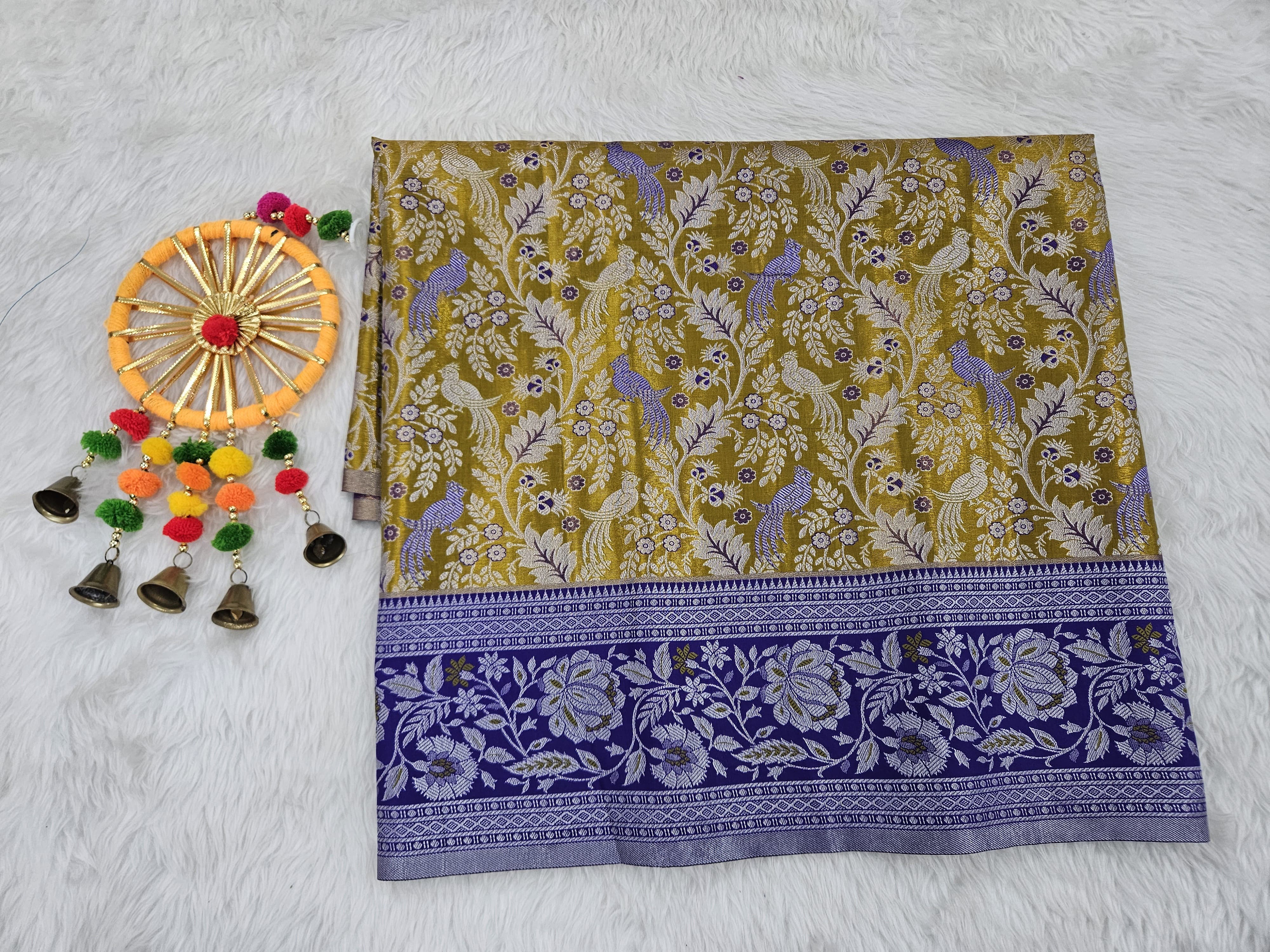 (2–5  Year) Lehenga – Unstitched (Blouse + Material)