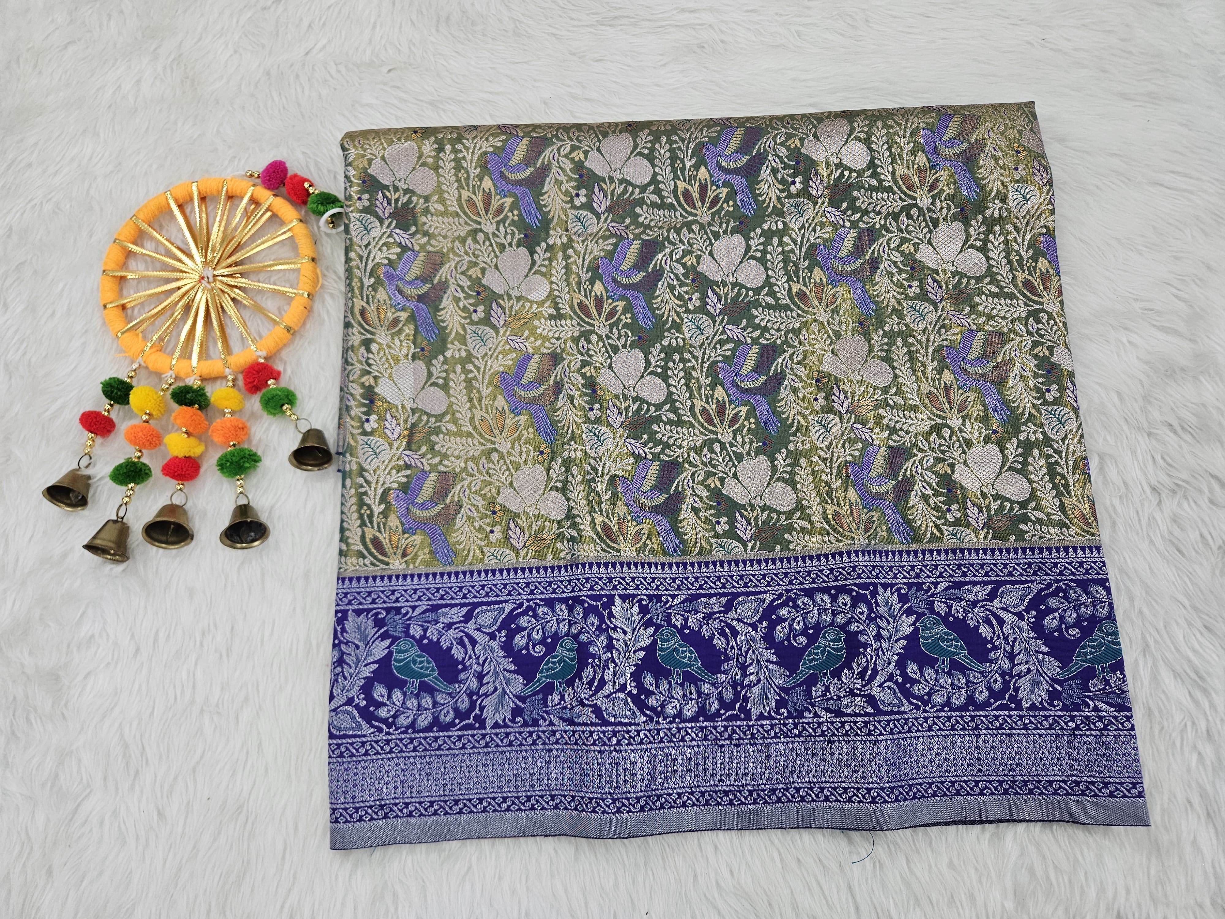 (2–5  Year) Lehenga – Unstitched (Blouse + Material)