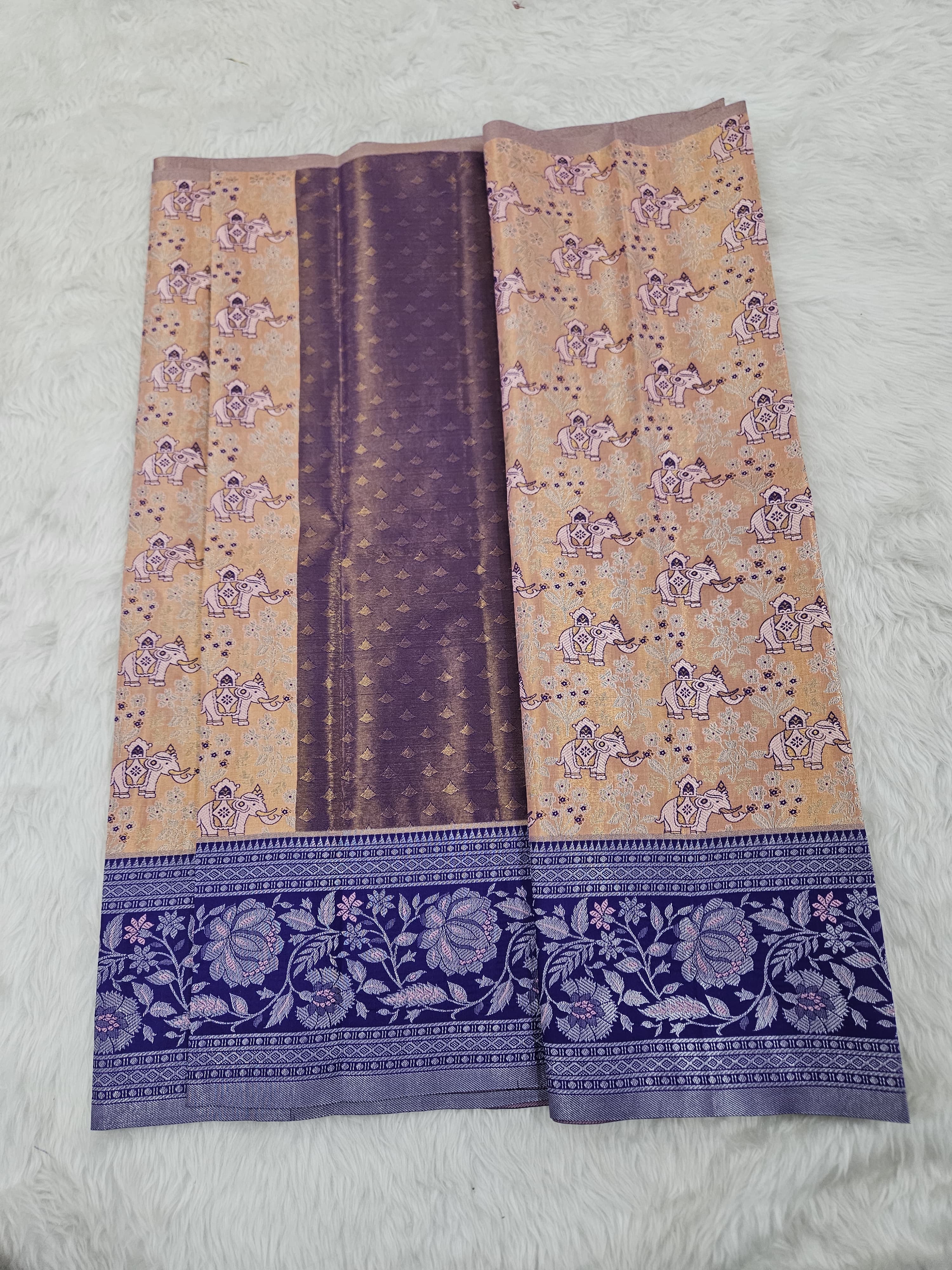 (2–5  Year) Lehenga – Unstitched (Blouse + Material)