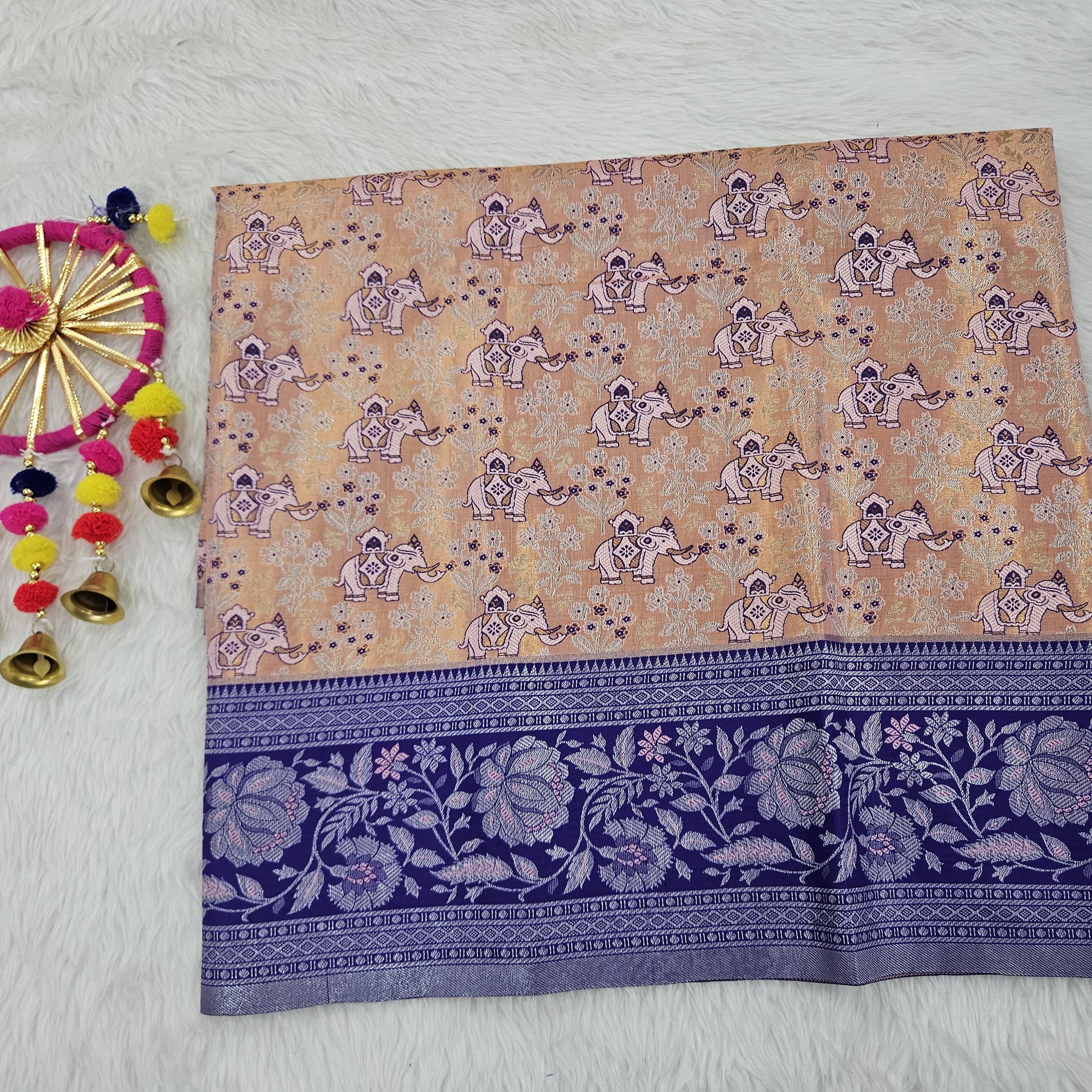 (2–5  Year) Lehenga – Unstitched (Blouse + Material)