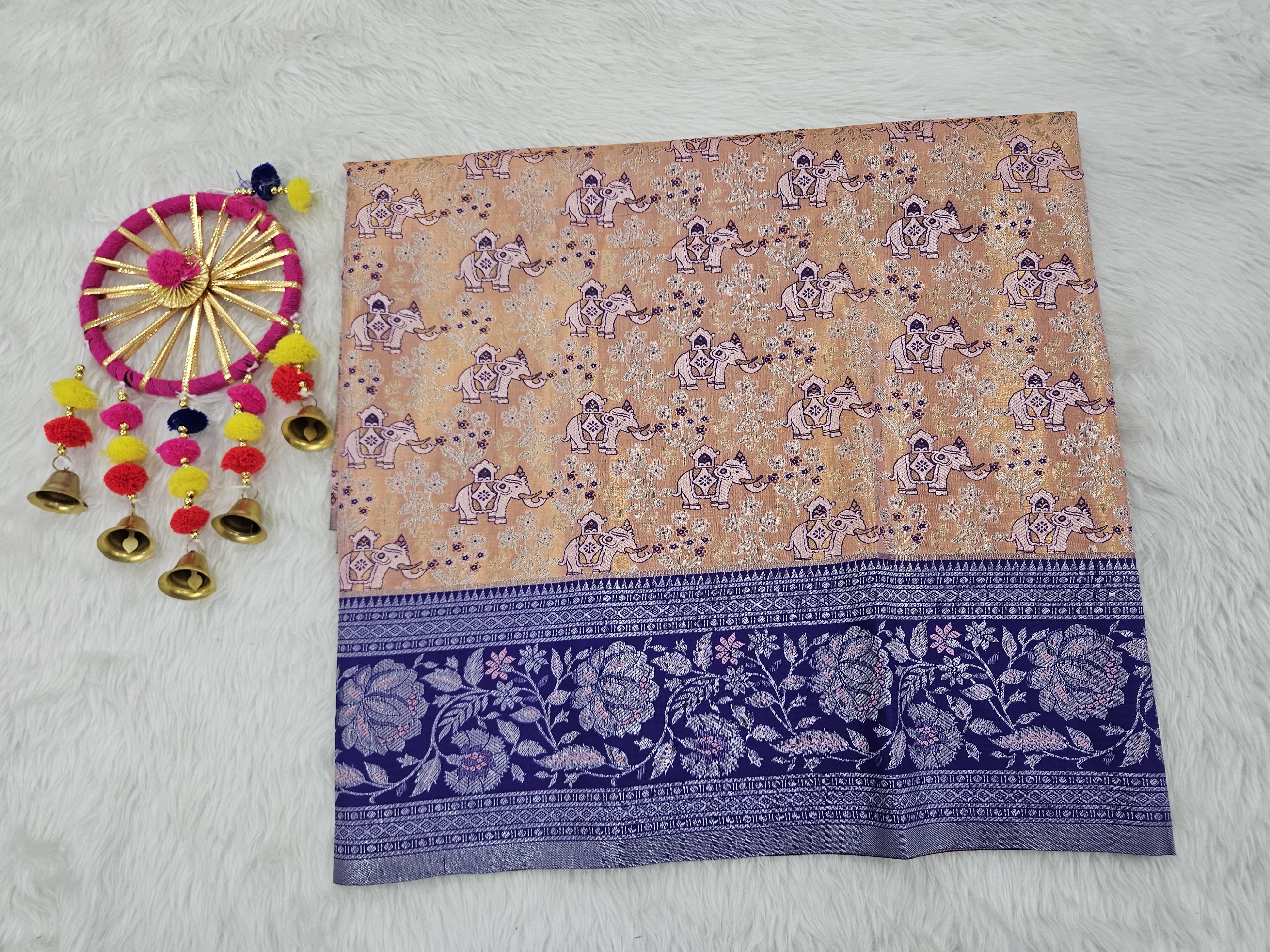 (2–5  Year) Lehenga – Unstitched (Blouse + Material)