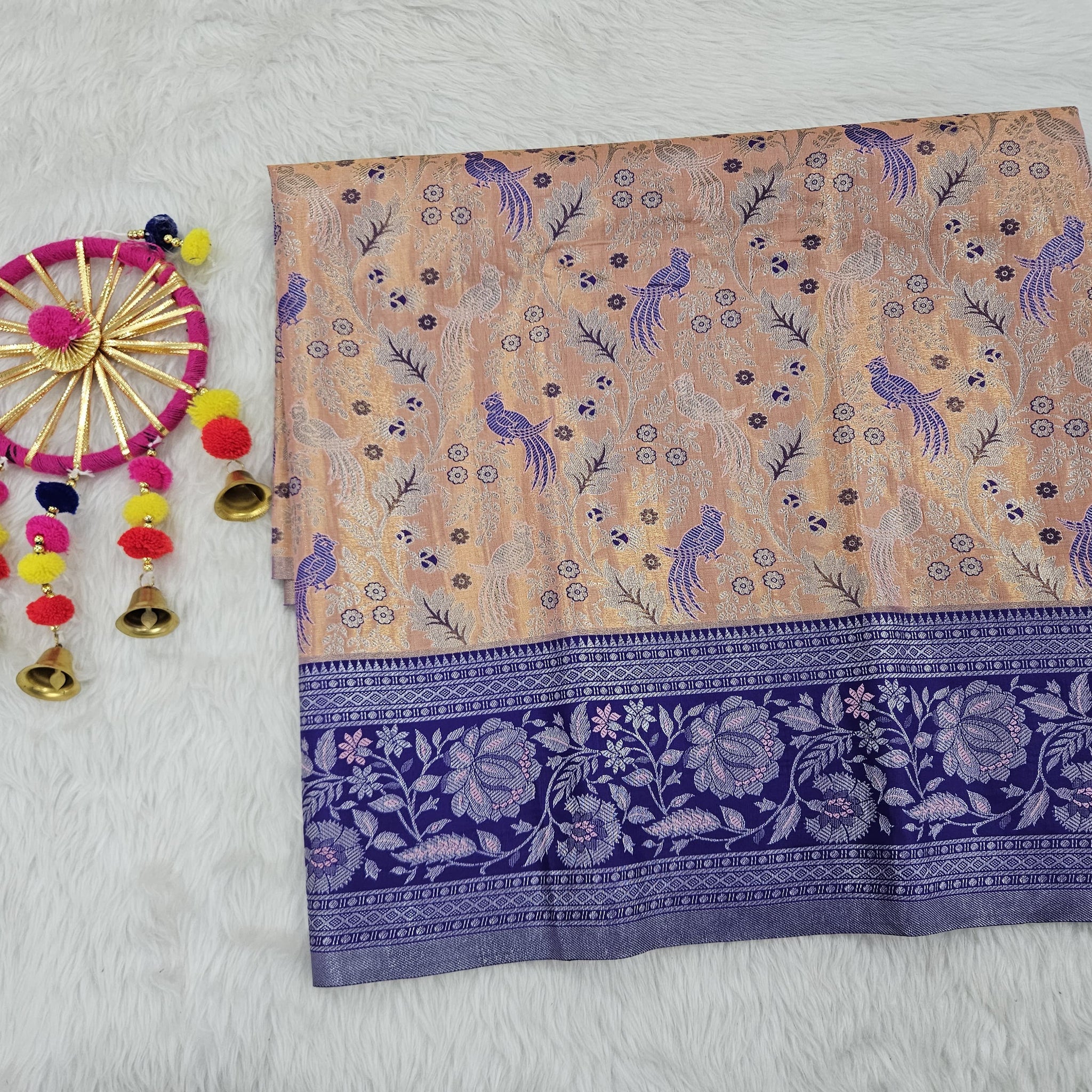 (2–5  Year) Lehenga – Unstitched (Blouse + Material)