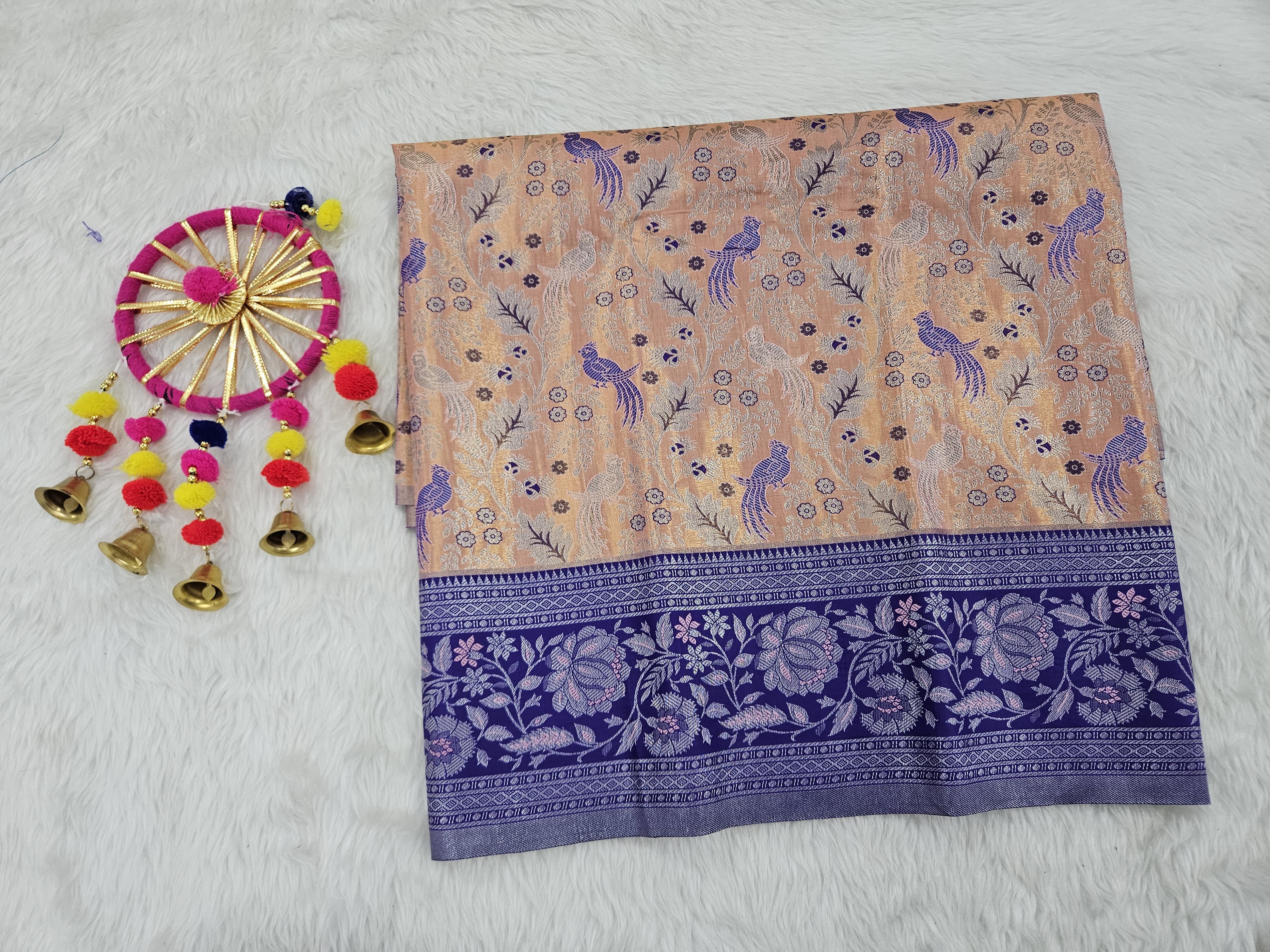 (2–5  Year) Lehenga – Unstitched (Blouse + Material)