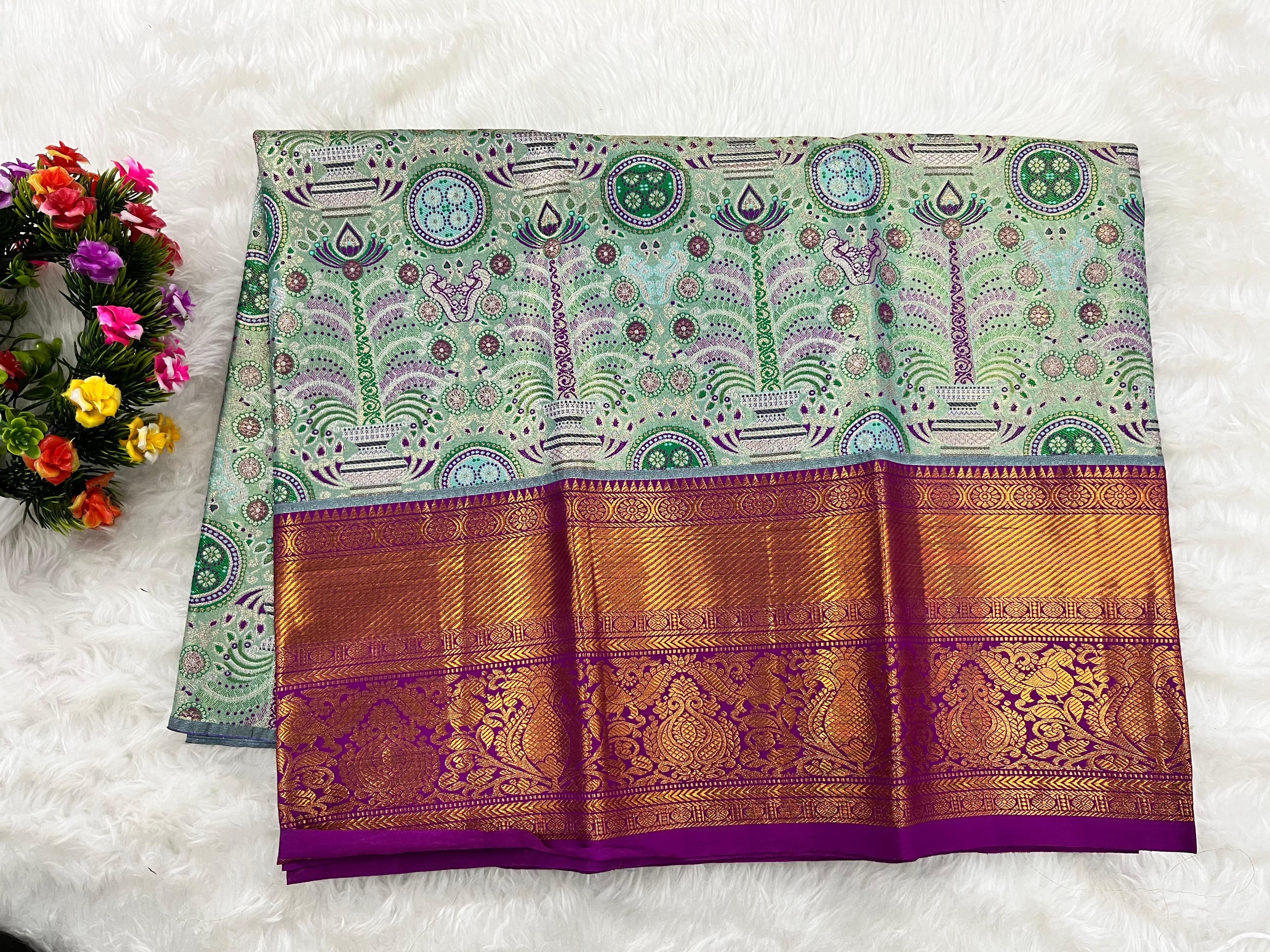 (2–5  Year) Lehenga – Unstitched (Blouse + Material)