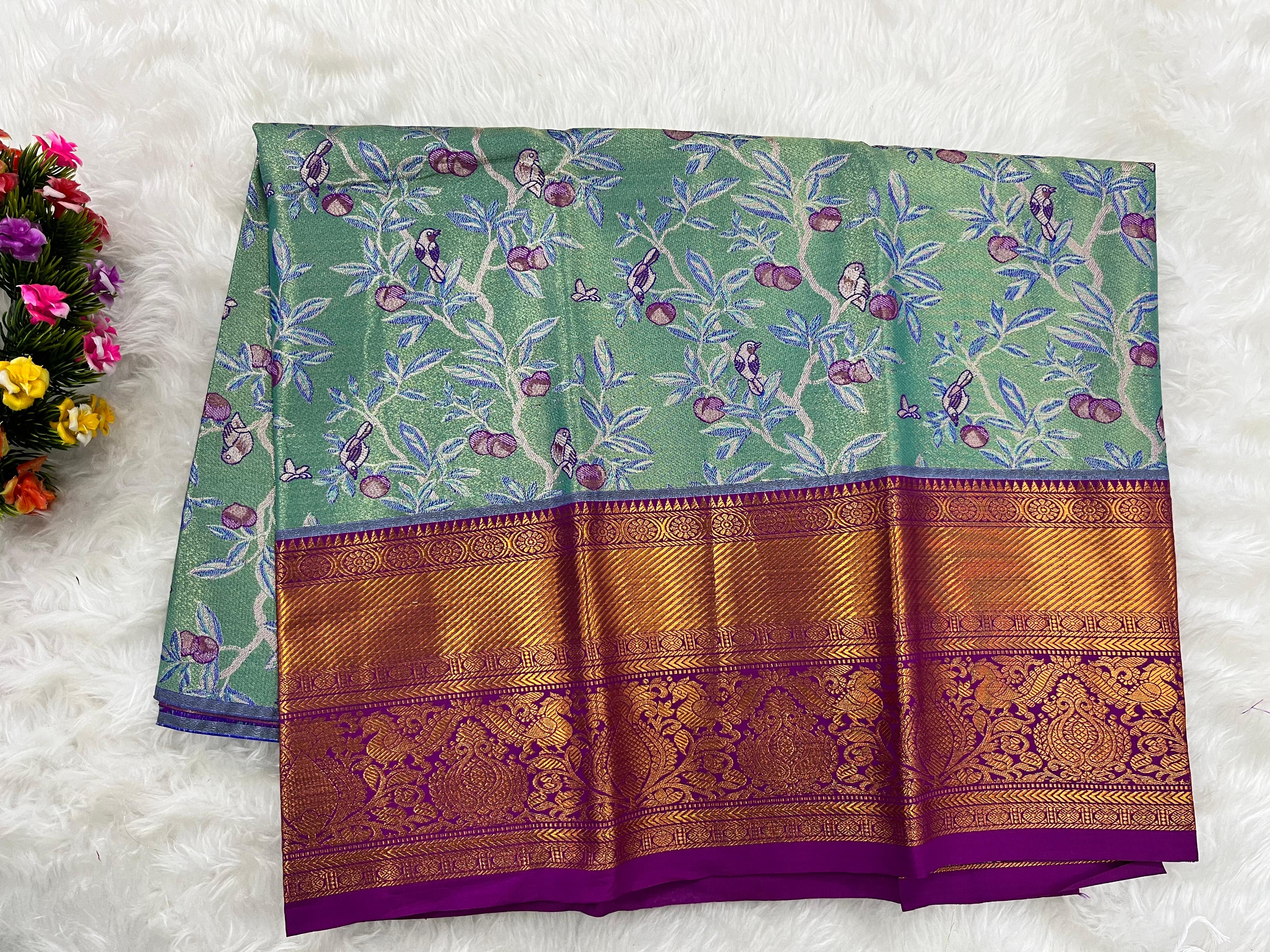 (2–5  Year) Lehenga – Unstitched (Blouse + Material)