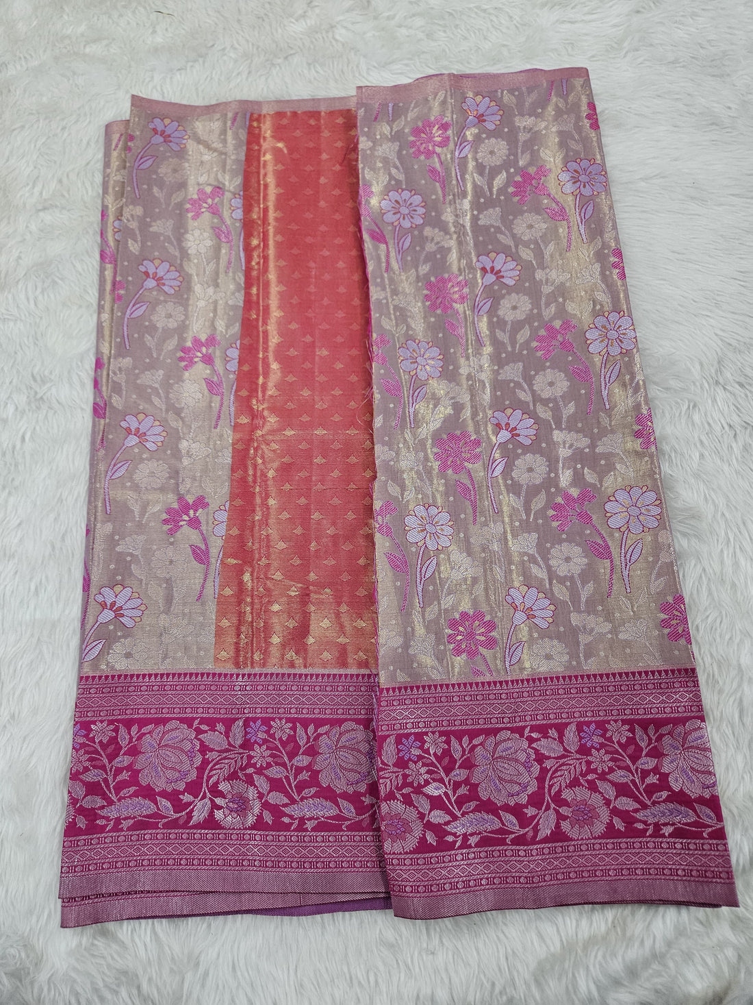 (2–5  Year) Lehenga – Unstitched (Blouse + Material)