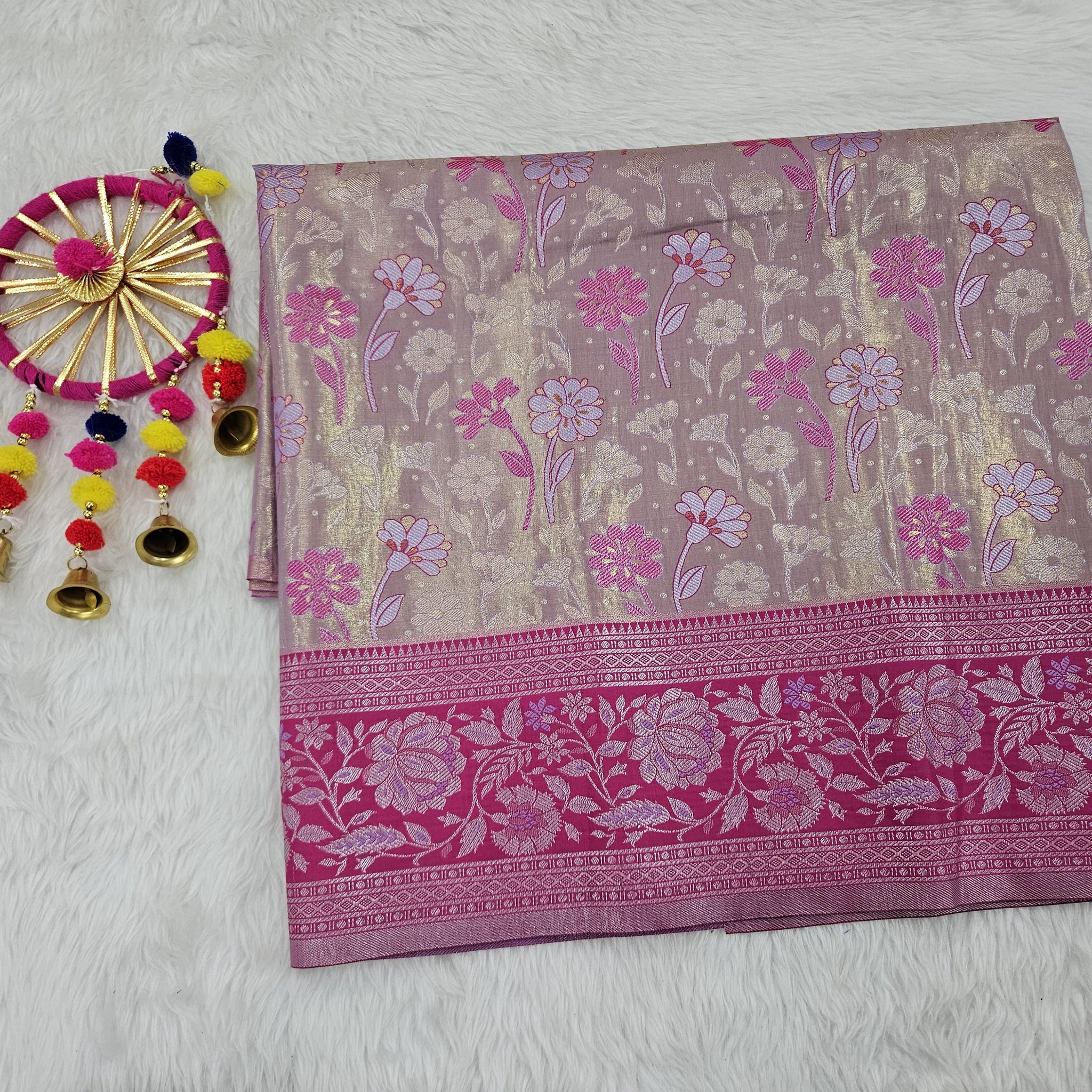 (2–5  Year) Lehenga – Unstitched (Blouse + Material)