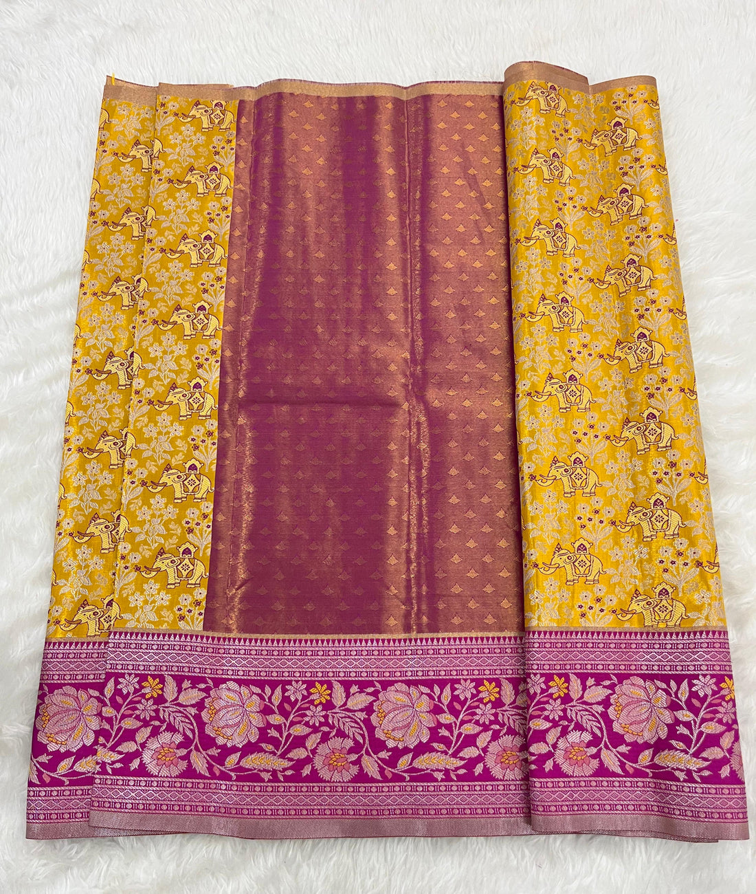 (2–5  Year) Lehenga – Unstitched (Blouse + Material)