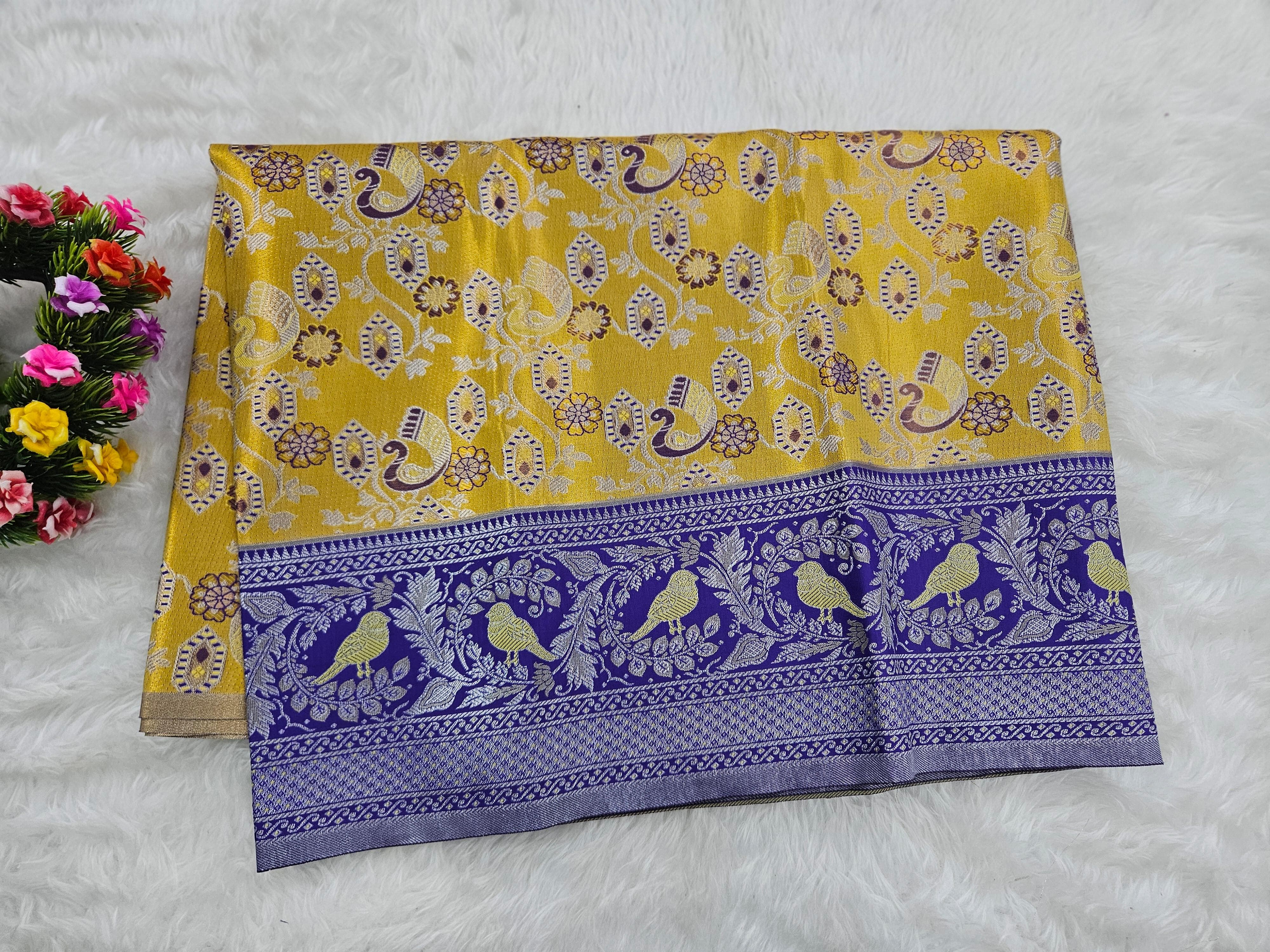 (2–5  Year) Lehenga – Unstitched (Blouse + Material)