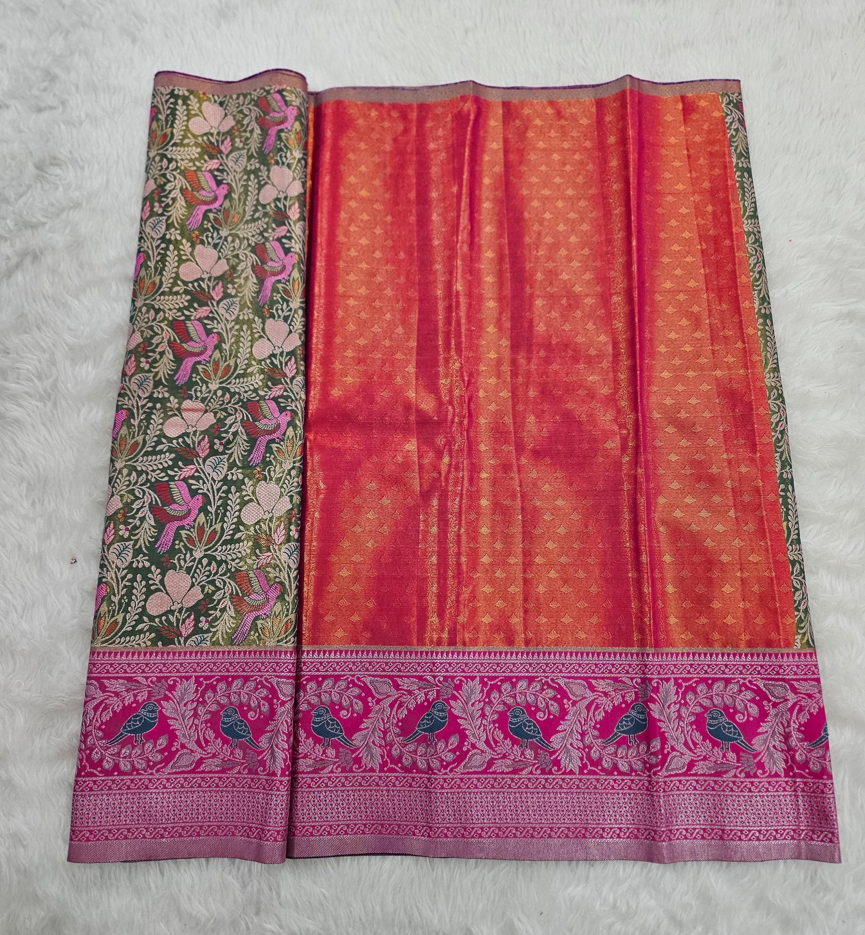 (2–5  Year) Lehenga – Unstitched (Blouse + Material)