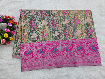 (2–5  Year) Lehenga – Unstitched (Blouse + Material)