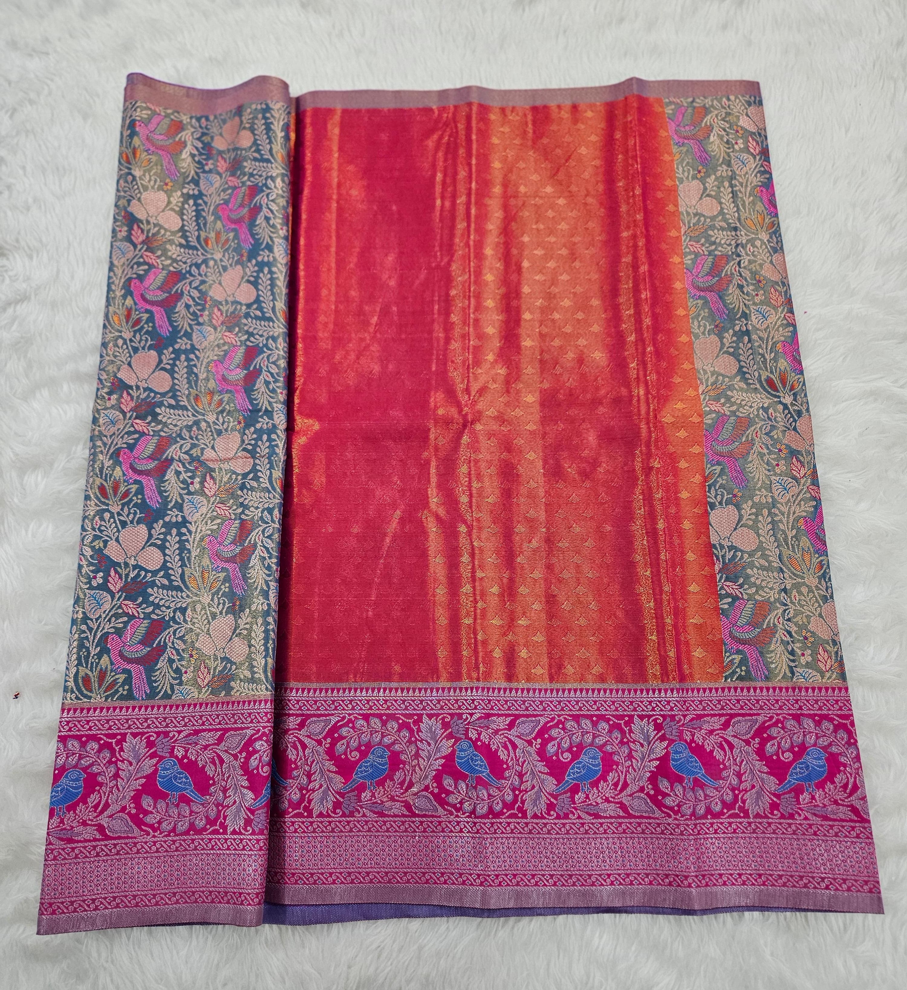 (2–5  Year) Lehenga – Unstitched (Blouse + Material)