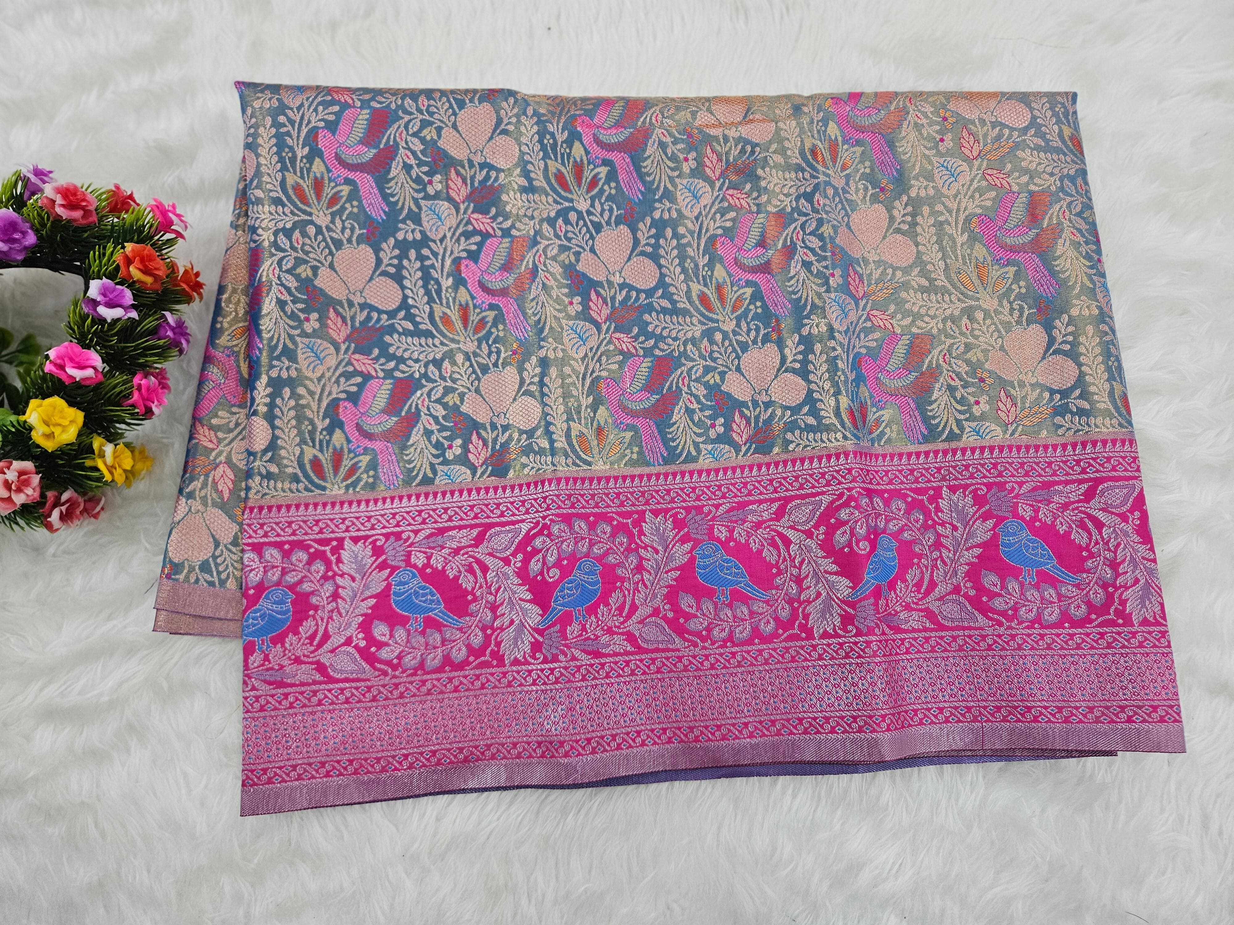 (2–5  Year) Lehenga – Unstitched (Blouse + Material)