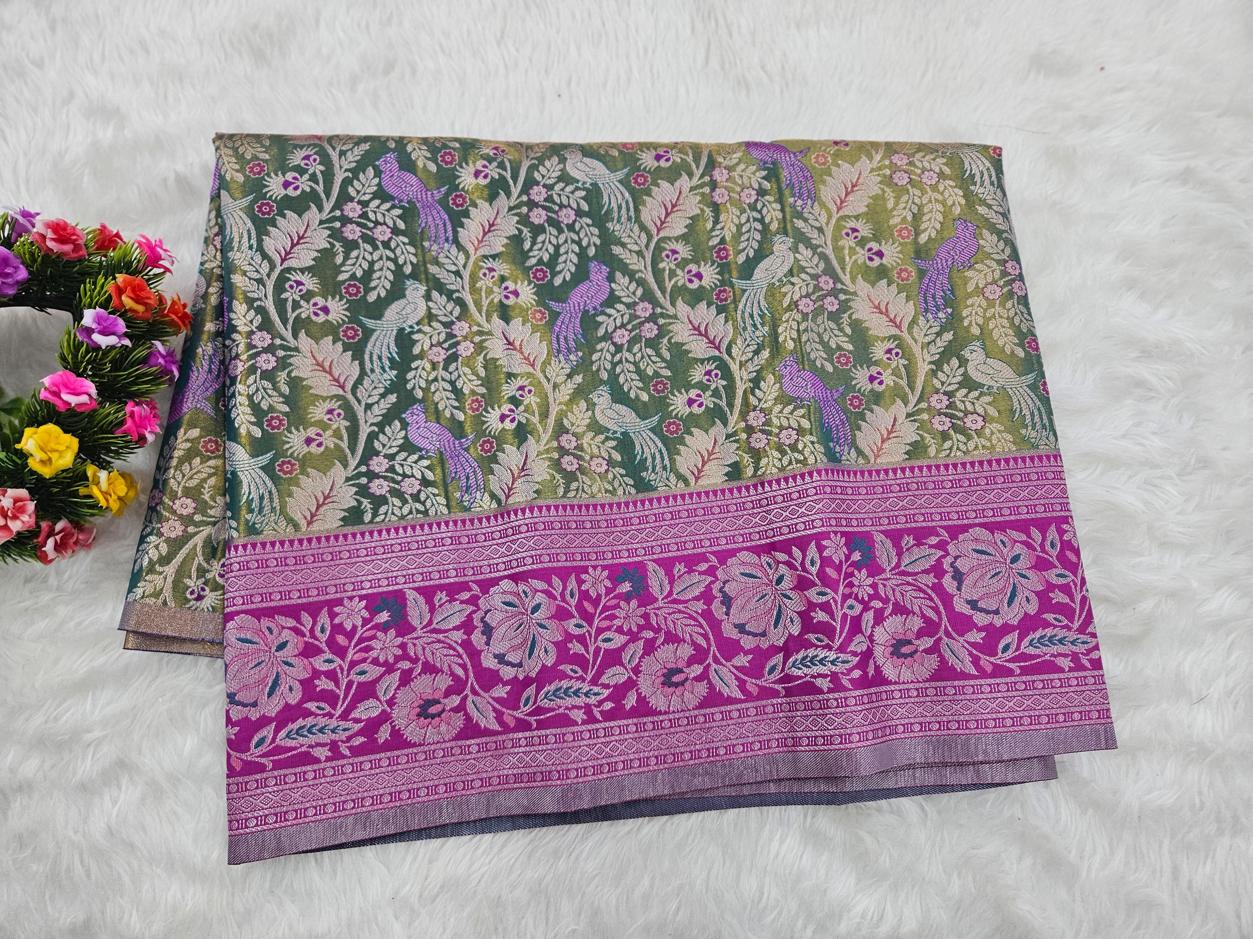 (2–5  Year) Lehenga – Unstitched (Blouse + Material)