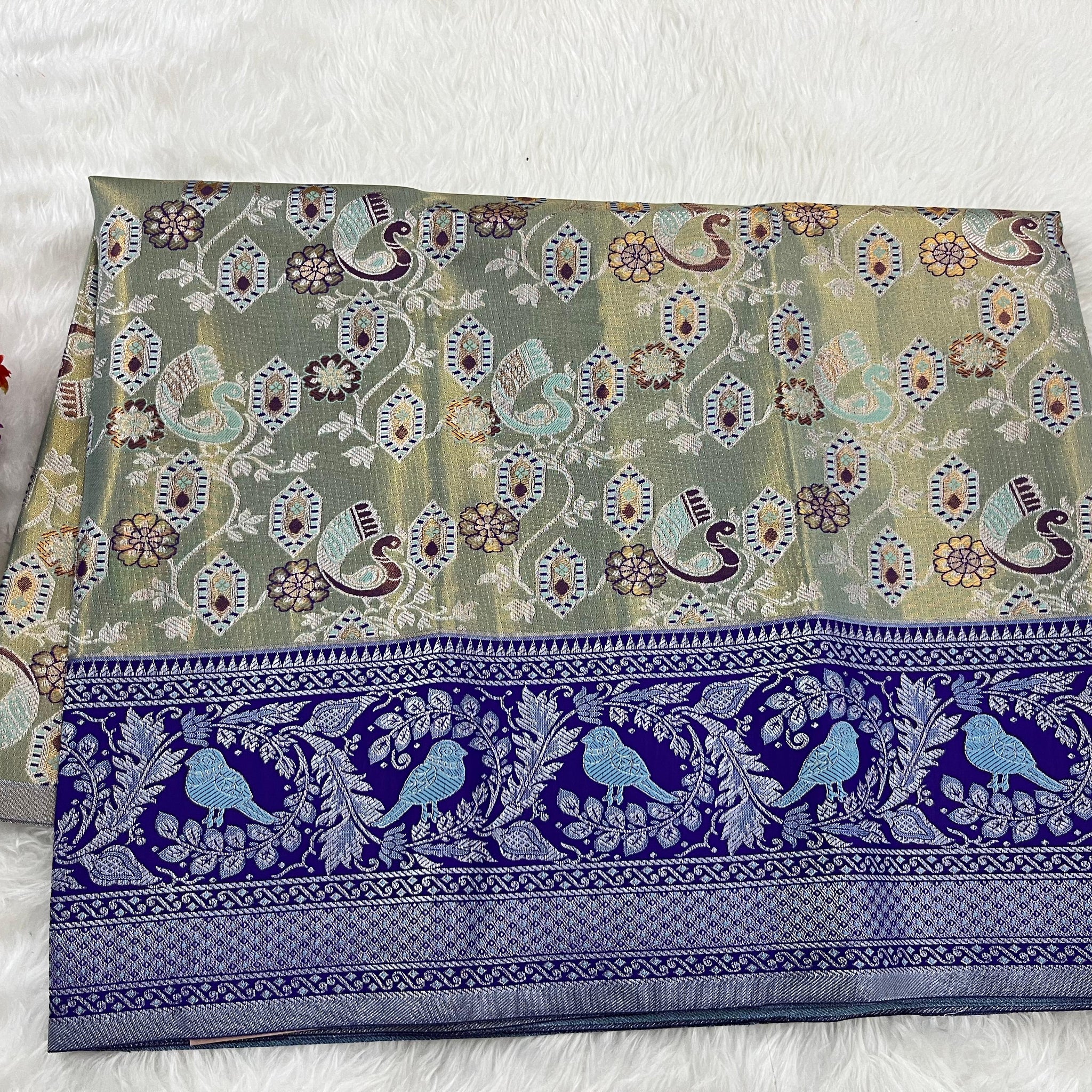 (2–5  Year) Lehenga – Unstitched (Blouse + Material)