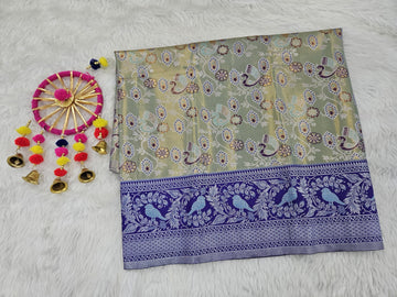 (2–5  Year) Lehenga – Unstitched (Blouse + Material)