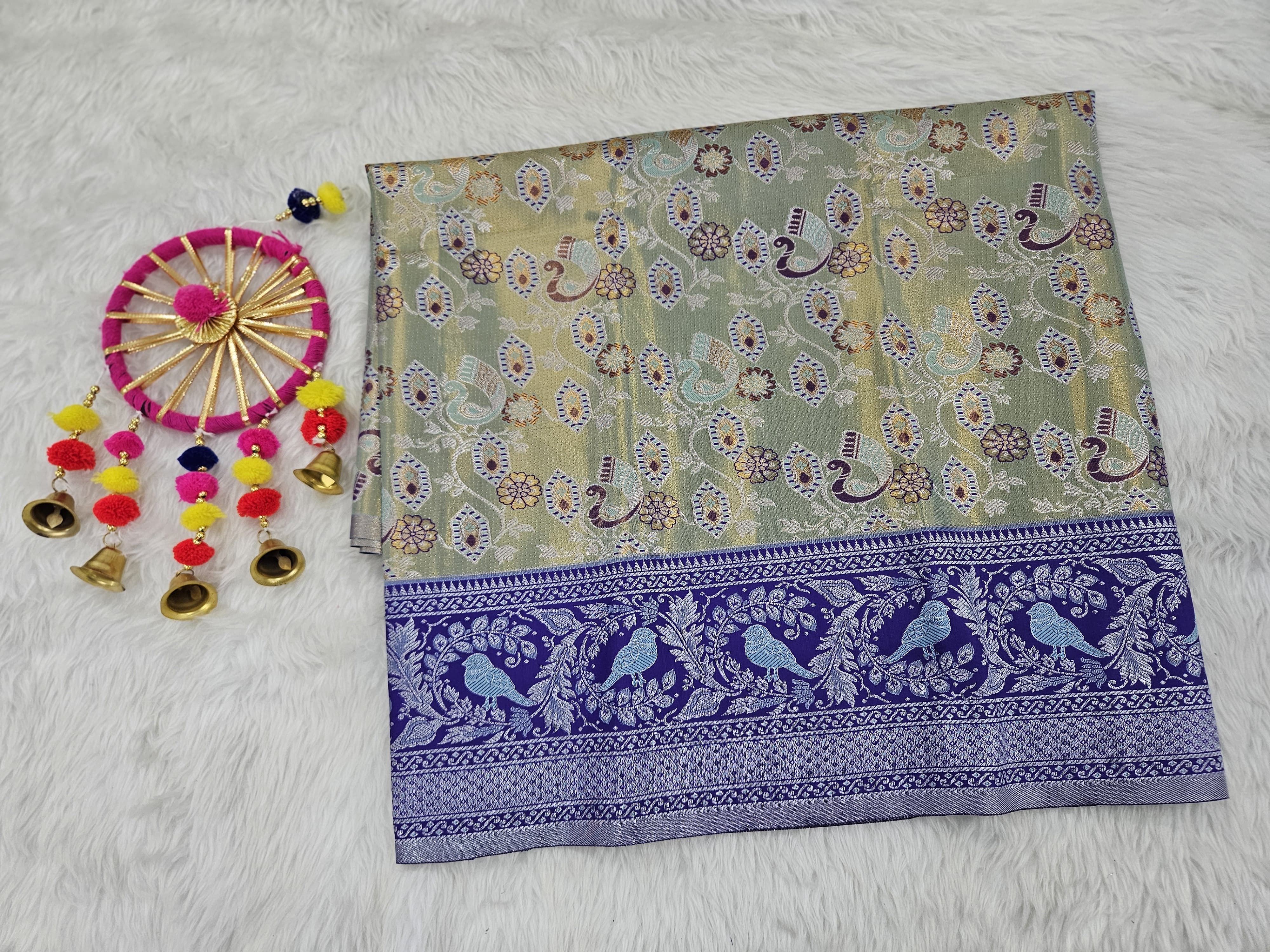 (2–5  Year) Lehenga – Unstitched (Blouse + Material)