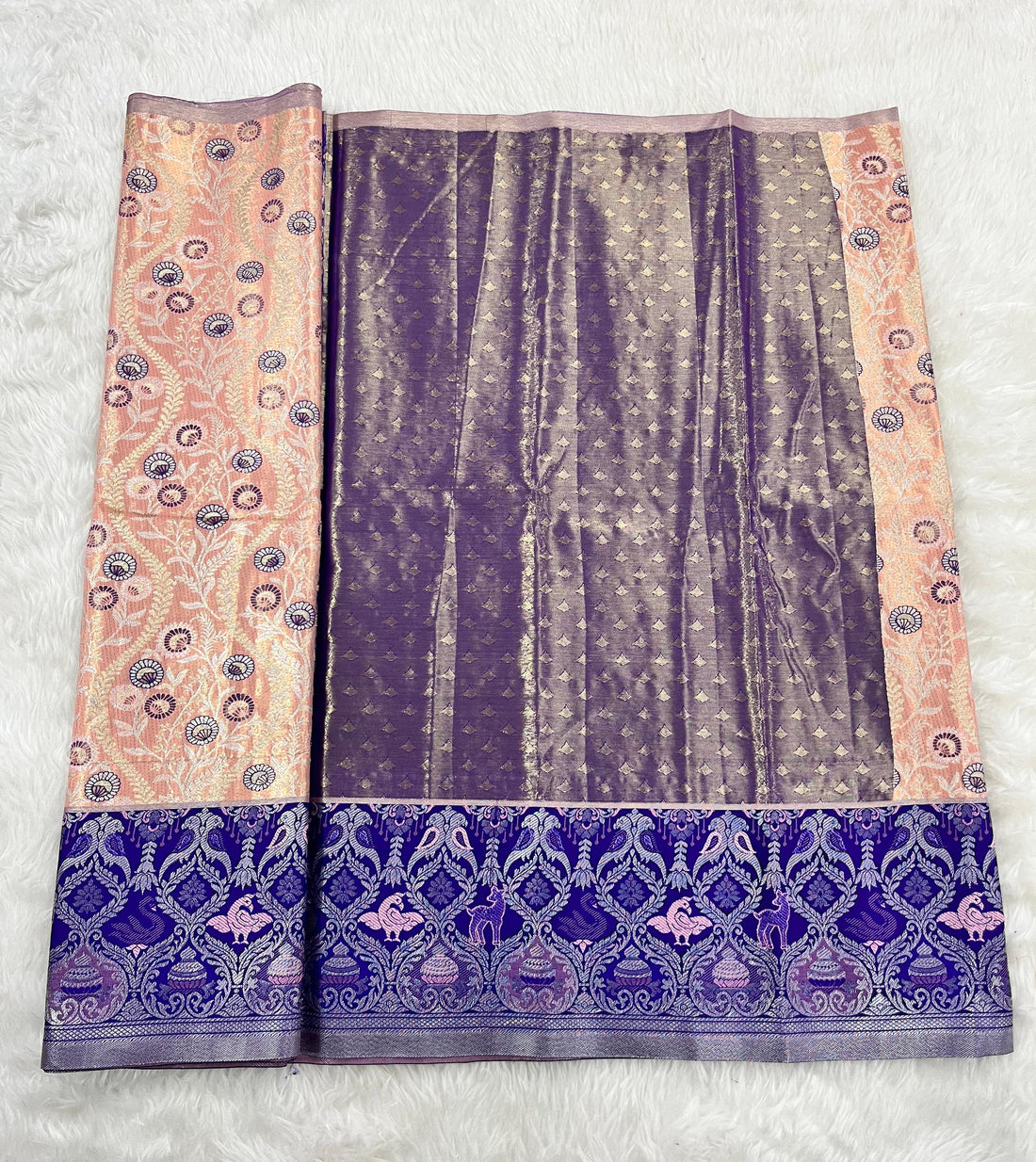 (2–5  Year) Lehenga – Unstitched (Blouse + Material)