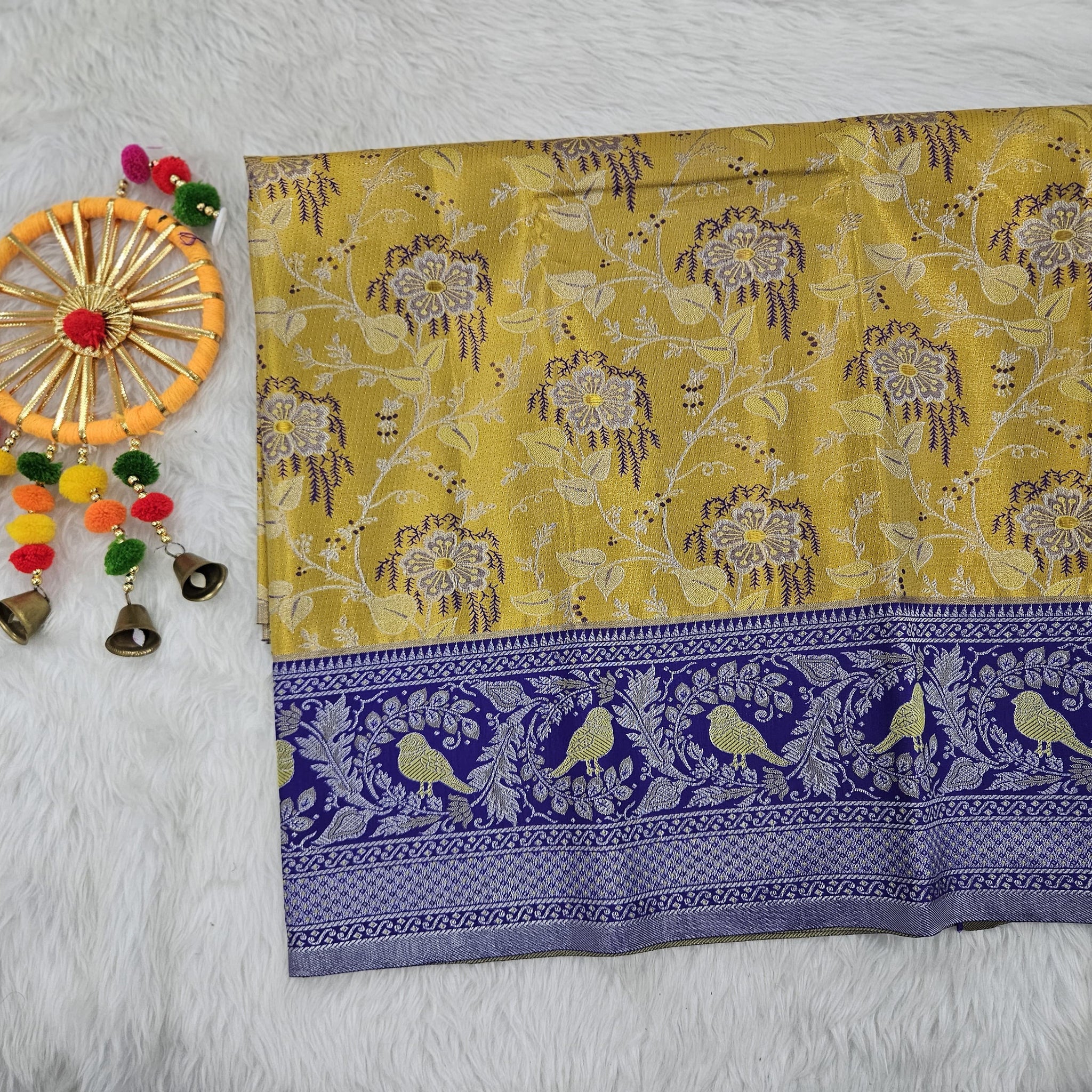 (2–5  Year) Lehenga – Unstitched (Blouse + Material)