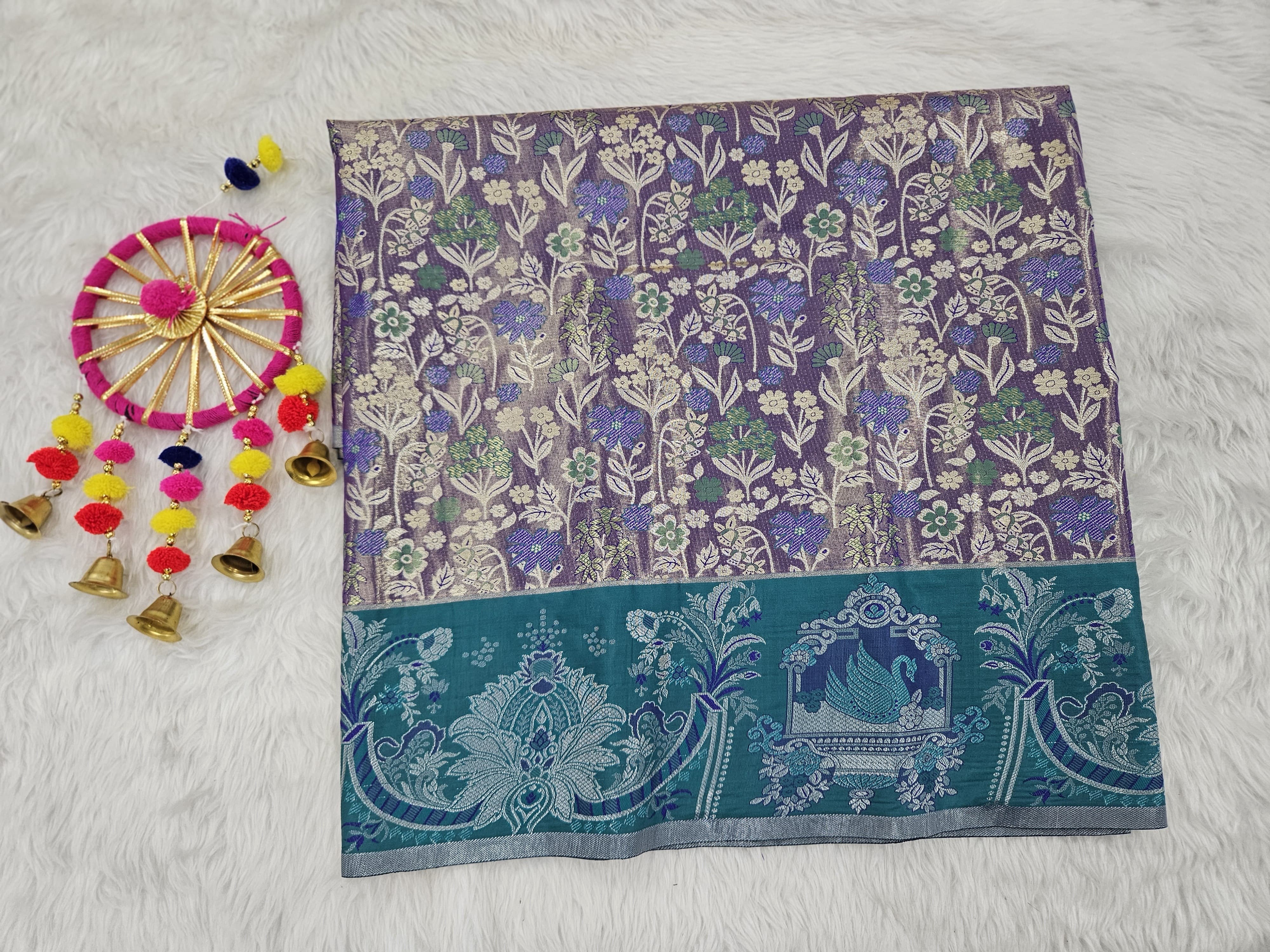 (2–5  Year) Lehenga – Unstitched (Blouse + Material)