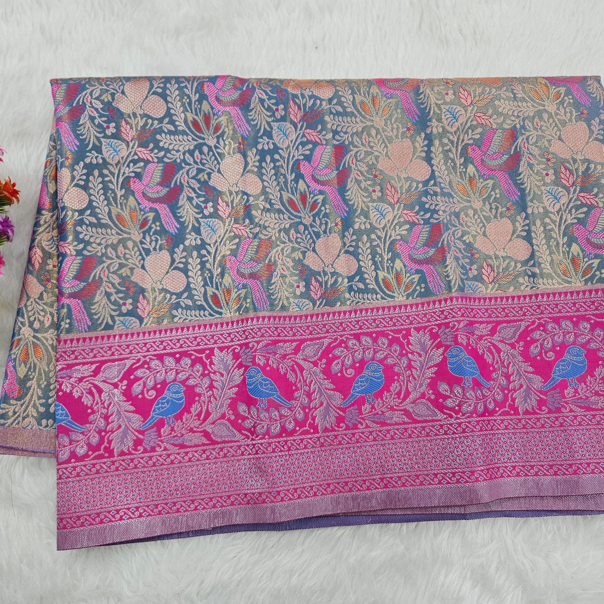 (2–5  Year) Lehenga – Unstitched (Blouse + Material)