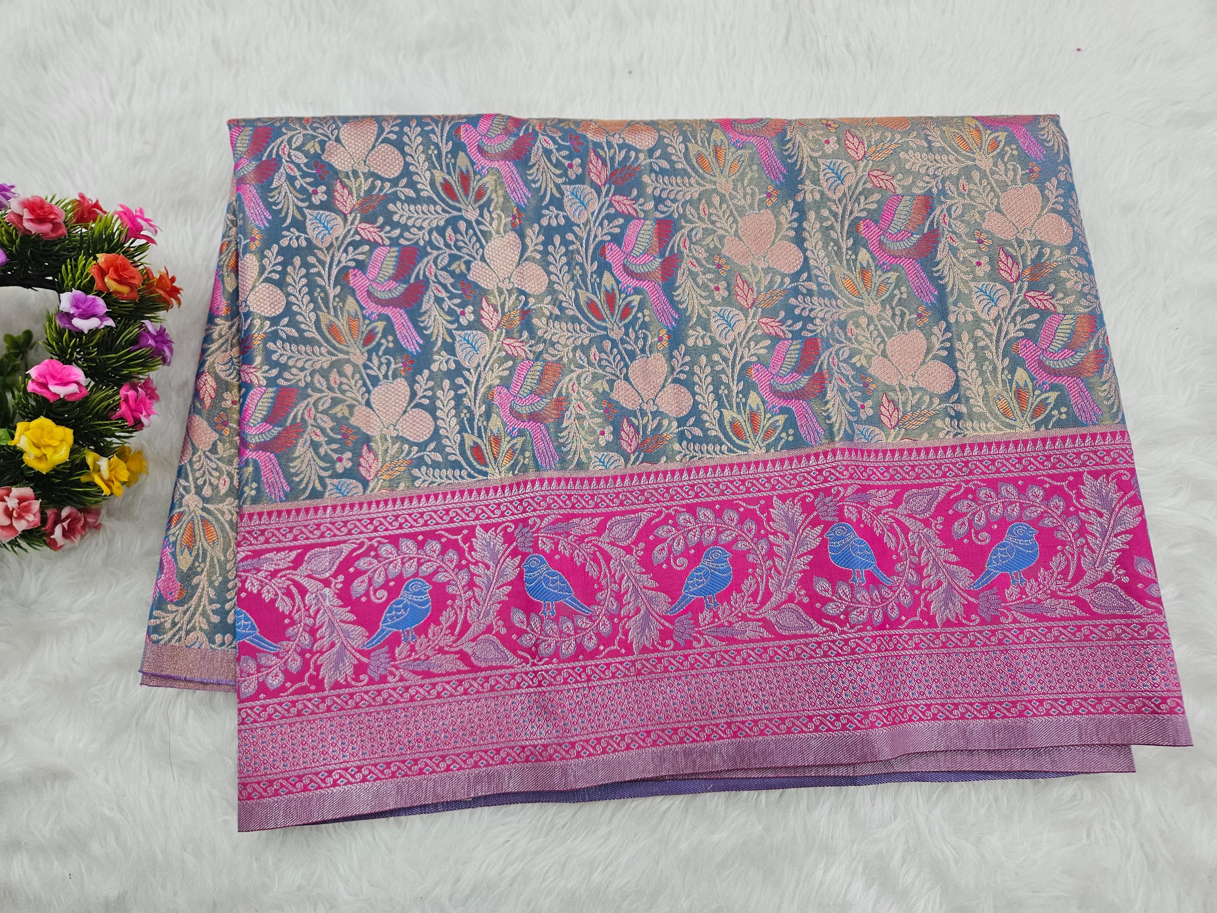 (2–5  Year) Lehenga – Unstitched (Blouse + Material)