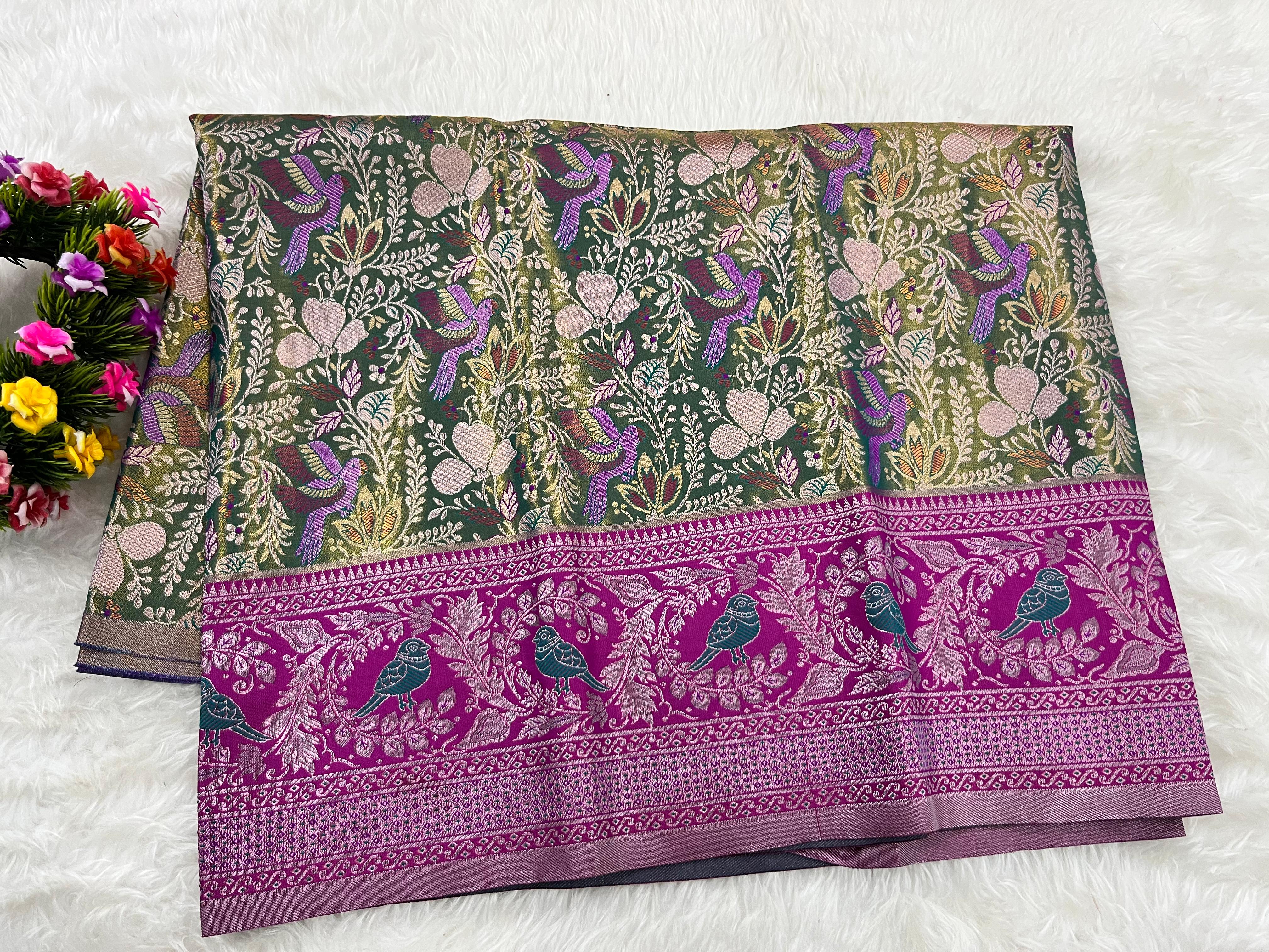 (2–5  Year) Lehenga – Unstitched (Blouse + Material)