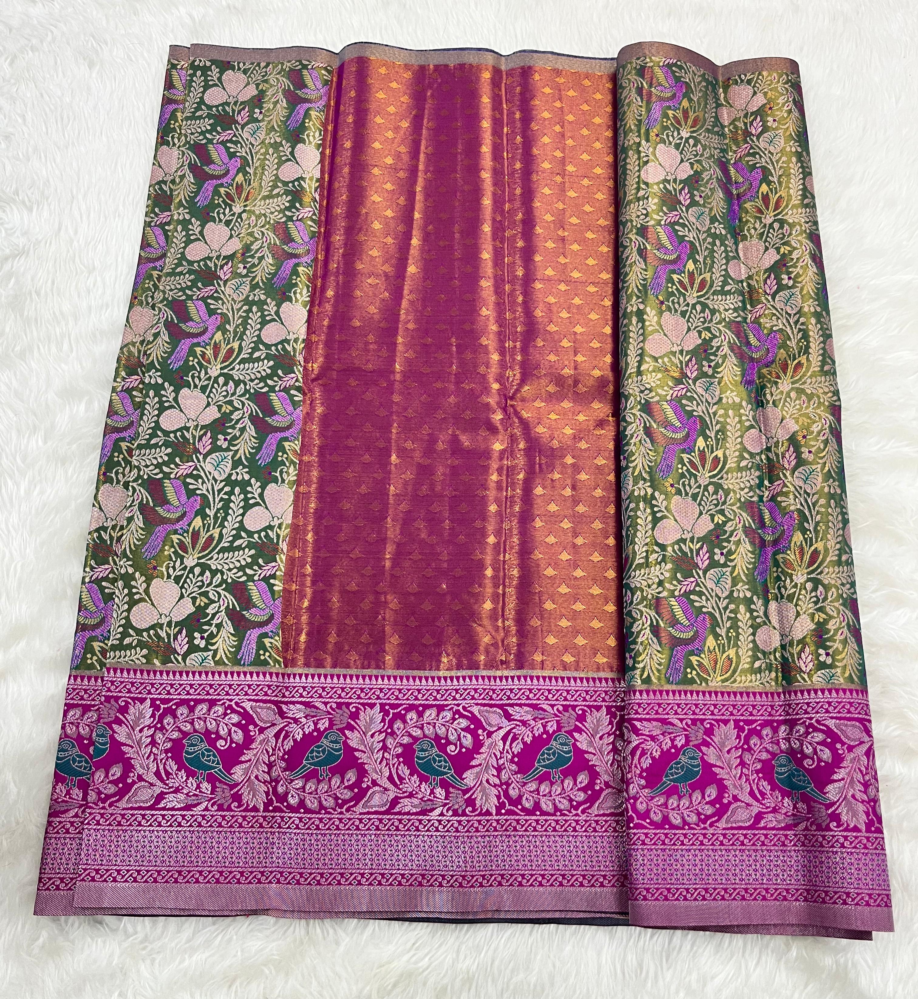 (2–5  Year) Lehenga – Unstitched (Blouse + Material)
