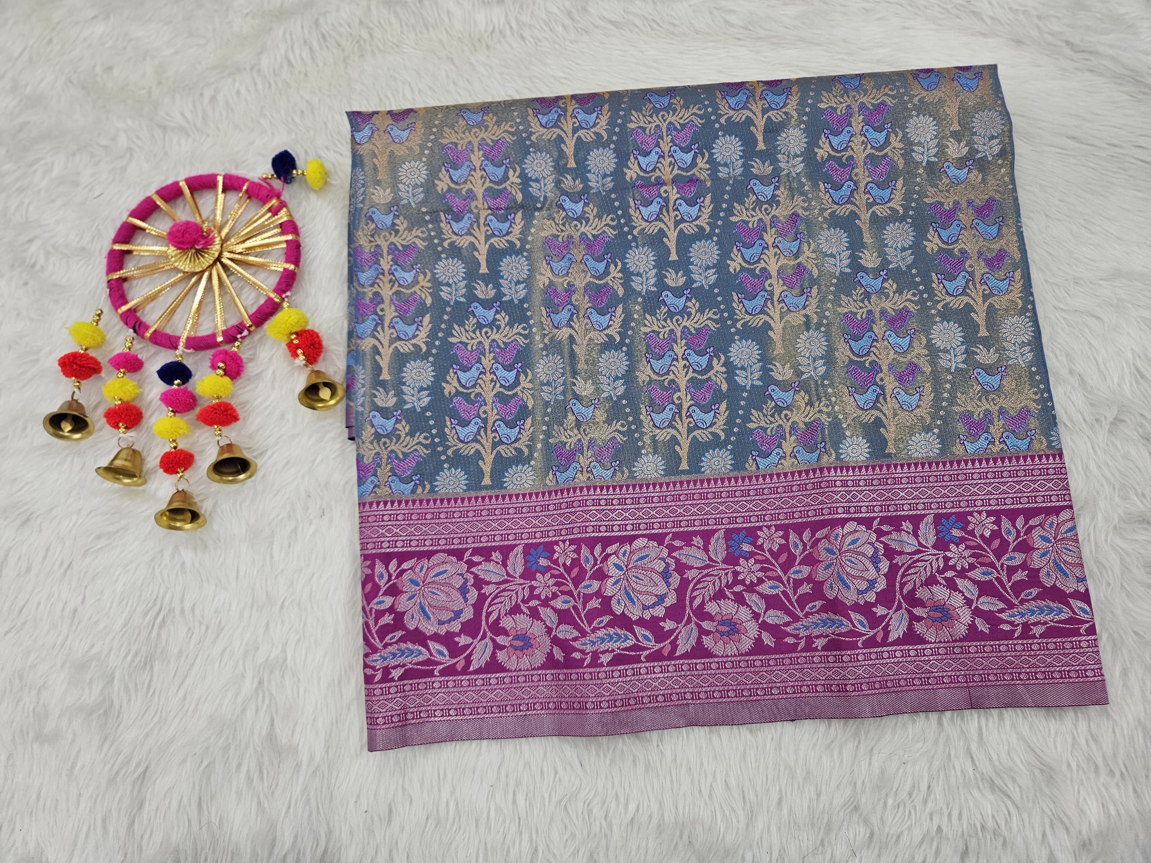 (2–5  Year) Lehenga – Unstitched (Blouse + Material)