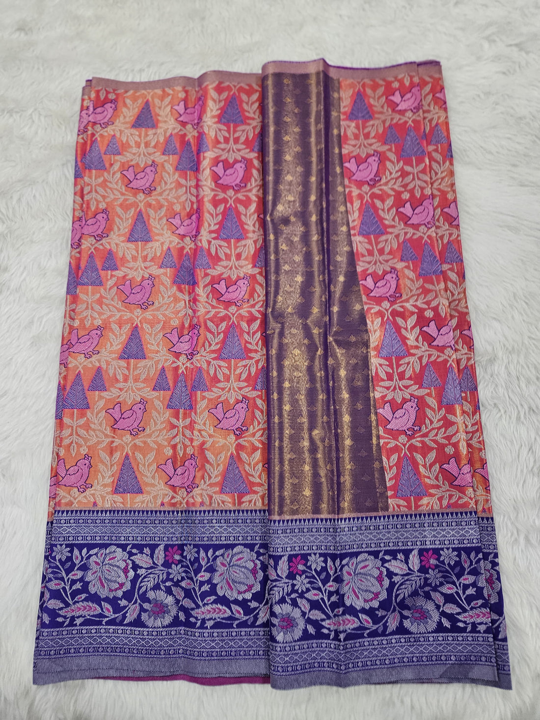 (2–5  Year) Lehenga – Unstitched (Blouse + Material)