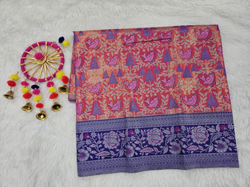 (2–5  Year) Lehenga – Unstitched (Blouse + Material)