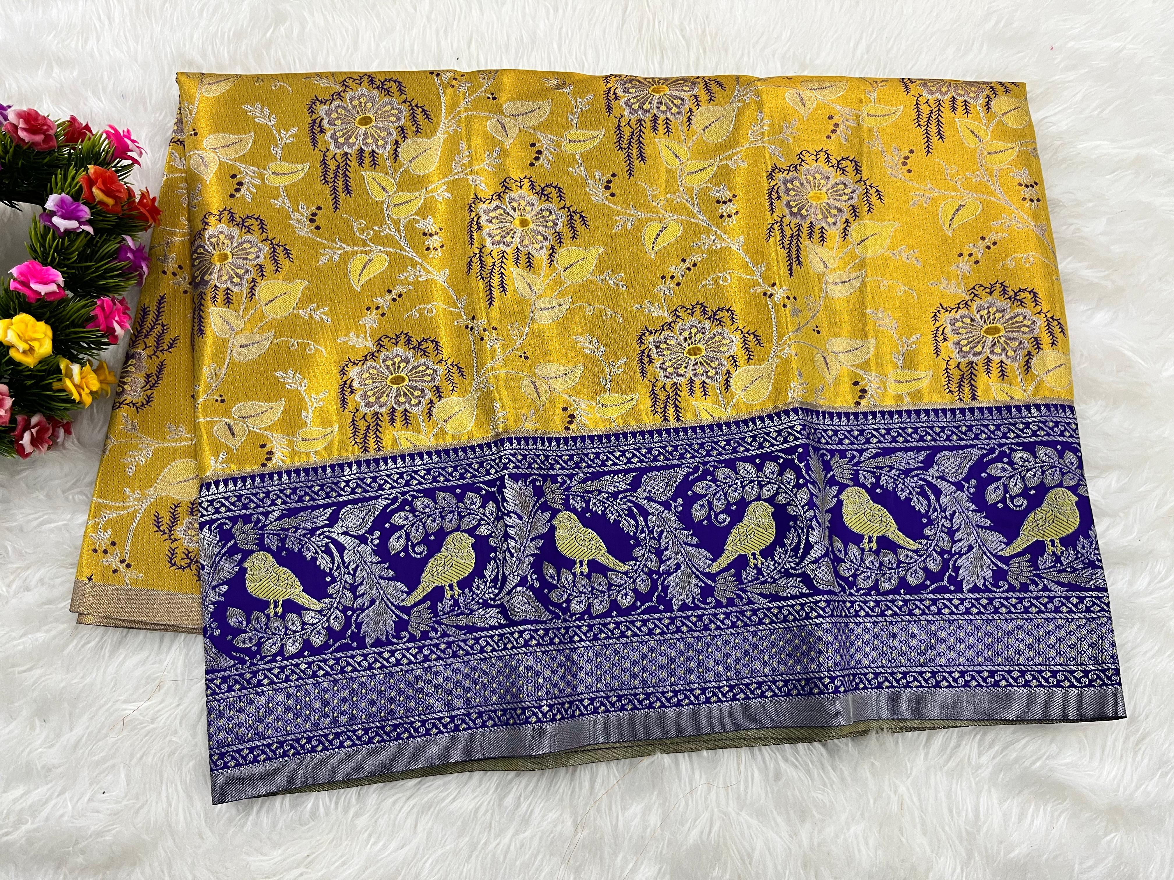 (2–5  Year) Lehenga – Unstitched (Blouse + Material)