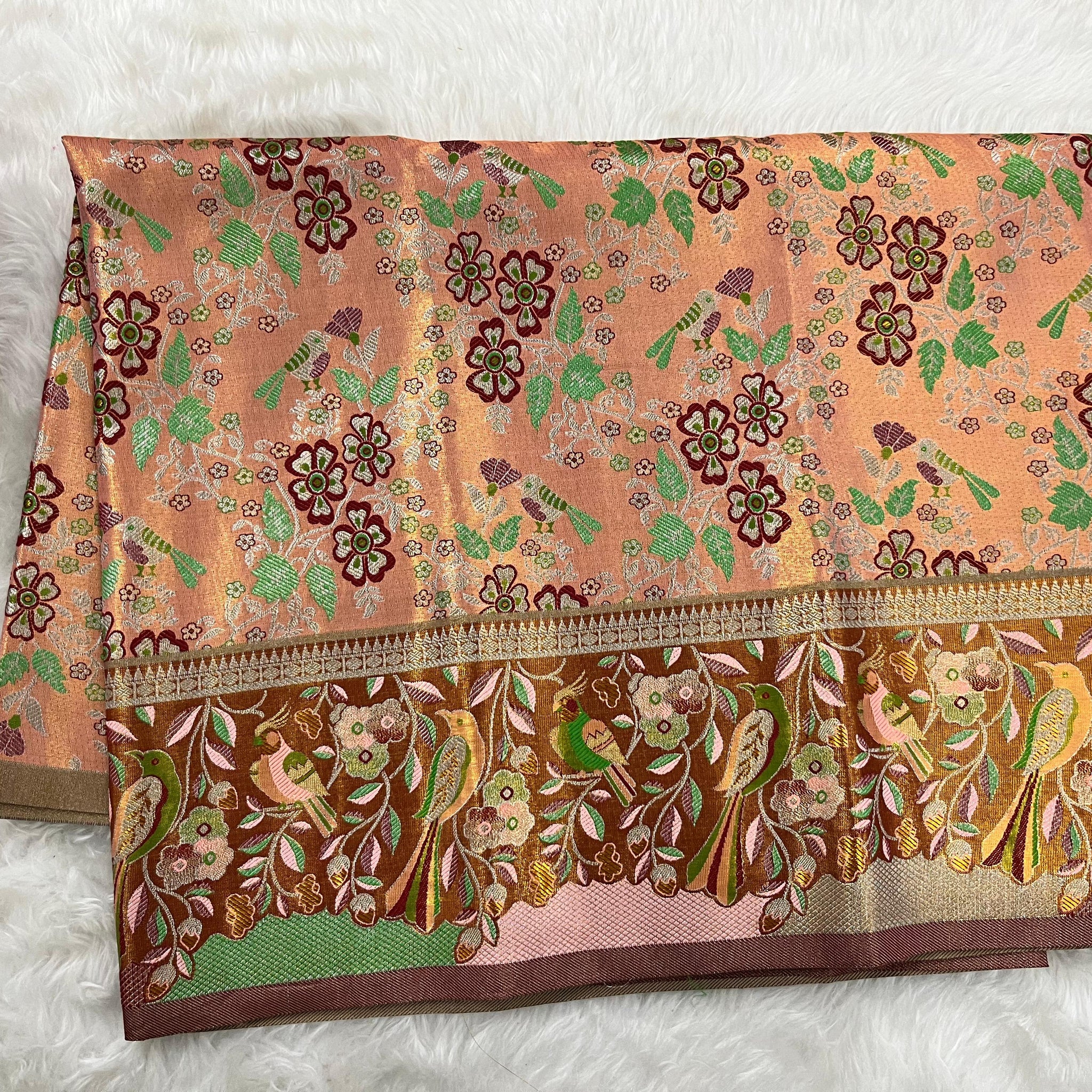 (2–5  Year) Lehenga – Unstitched (Blouse + Material)