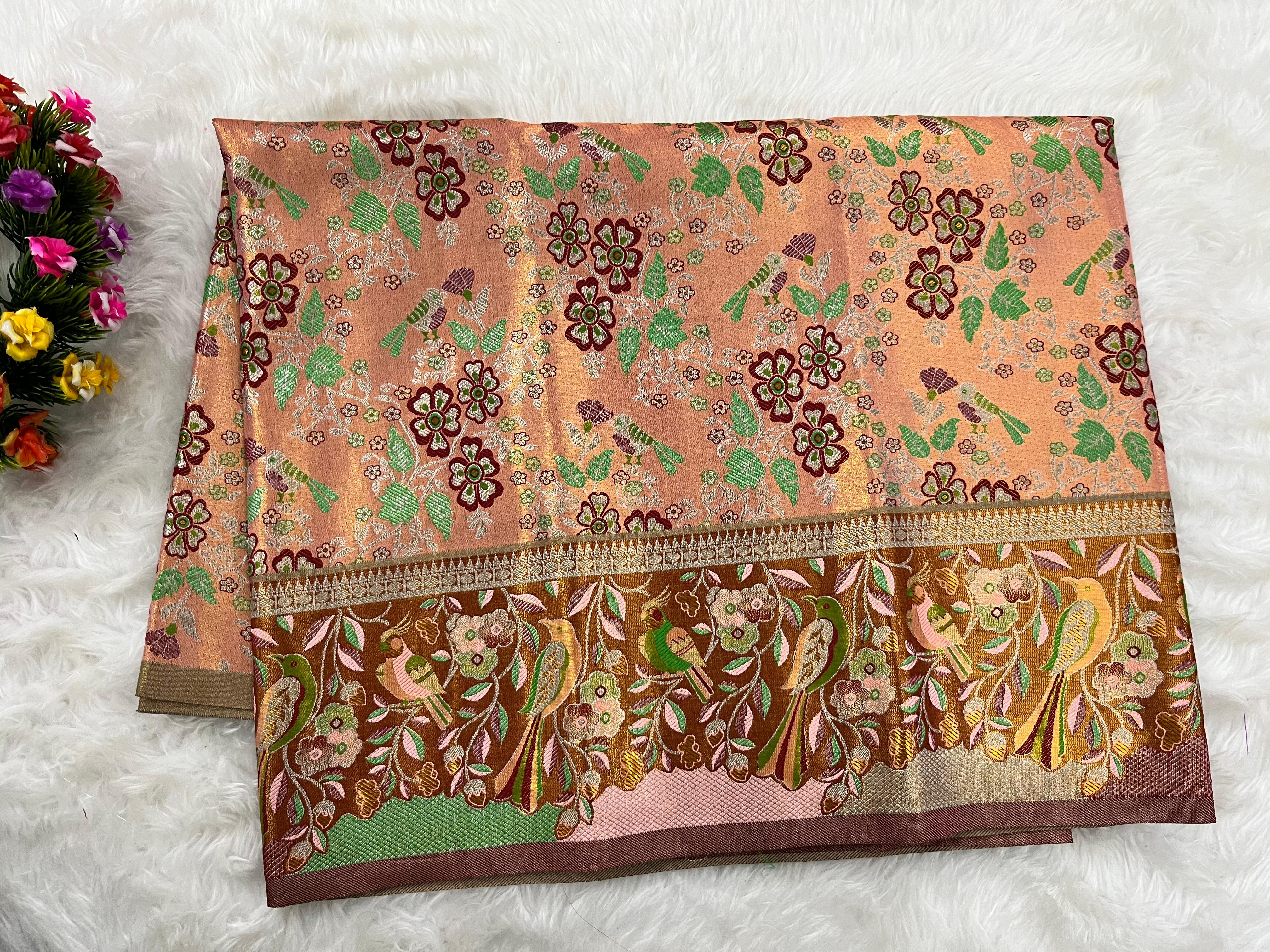 (2–5  Year) Lehenga – Unstitched (Blouse + Material)