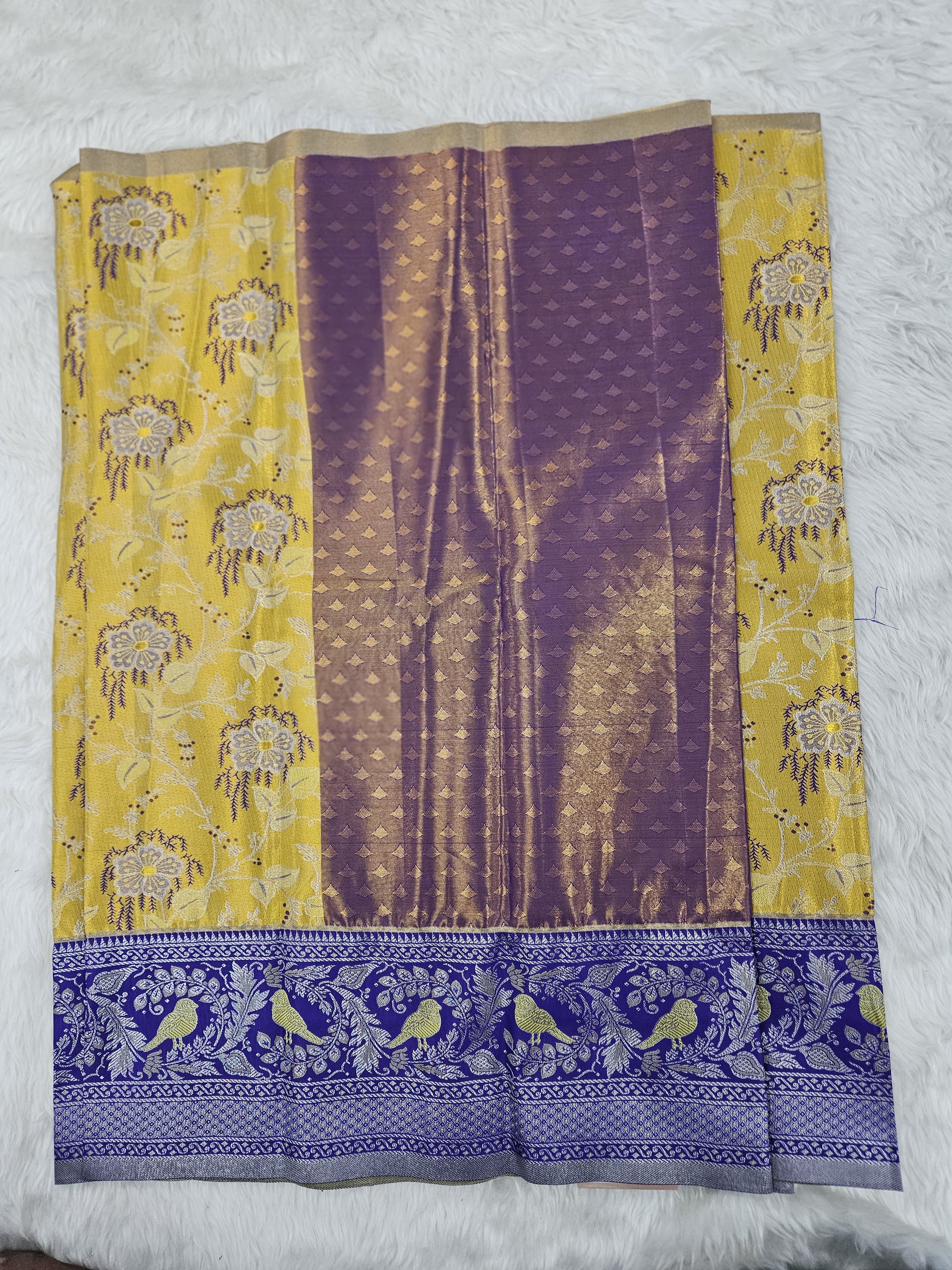 (2–5  Year) Lehenga – Unstitched (Blouse + Material)