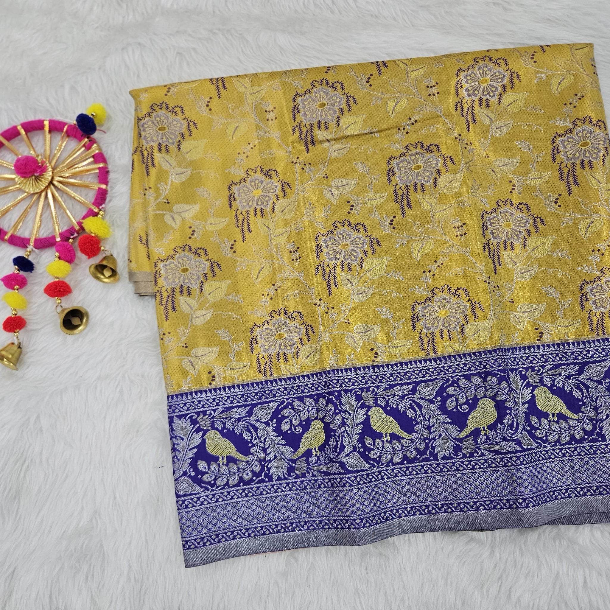 (2–5  Year) Lehenga – Unstitched (Blouse + Material)